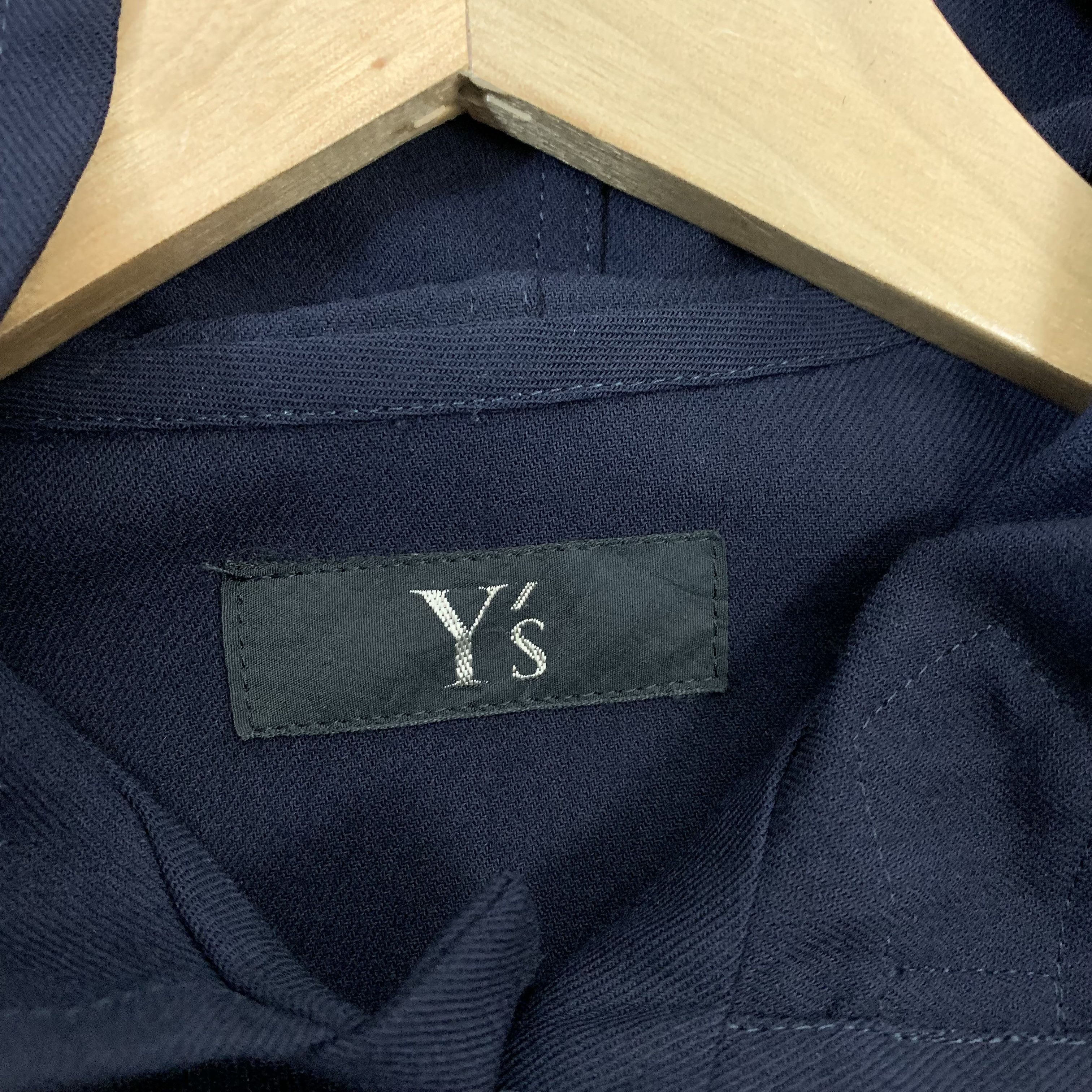 Yohji Yamamoto Y's Yohji Yamamoto Hooded Long Jacket Size US L / EU 52-54 / 3 - 5 Thumbnail