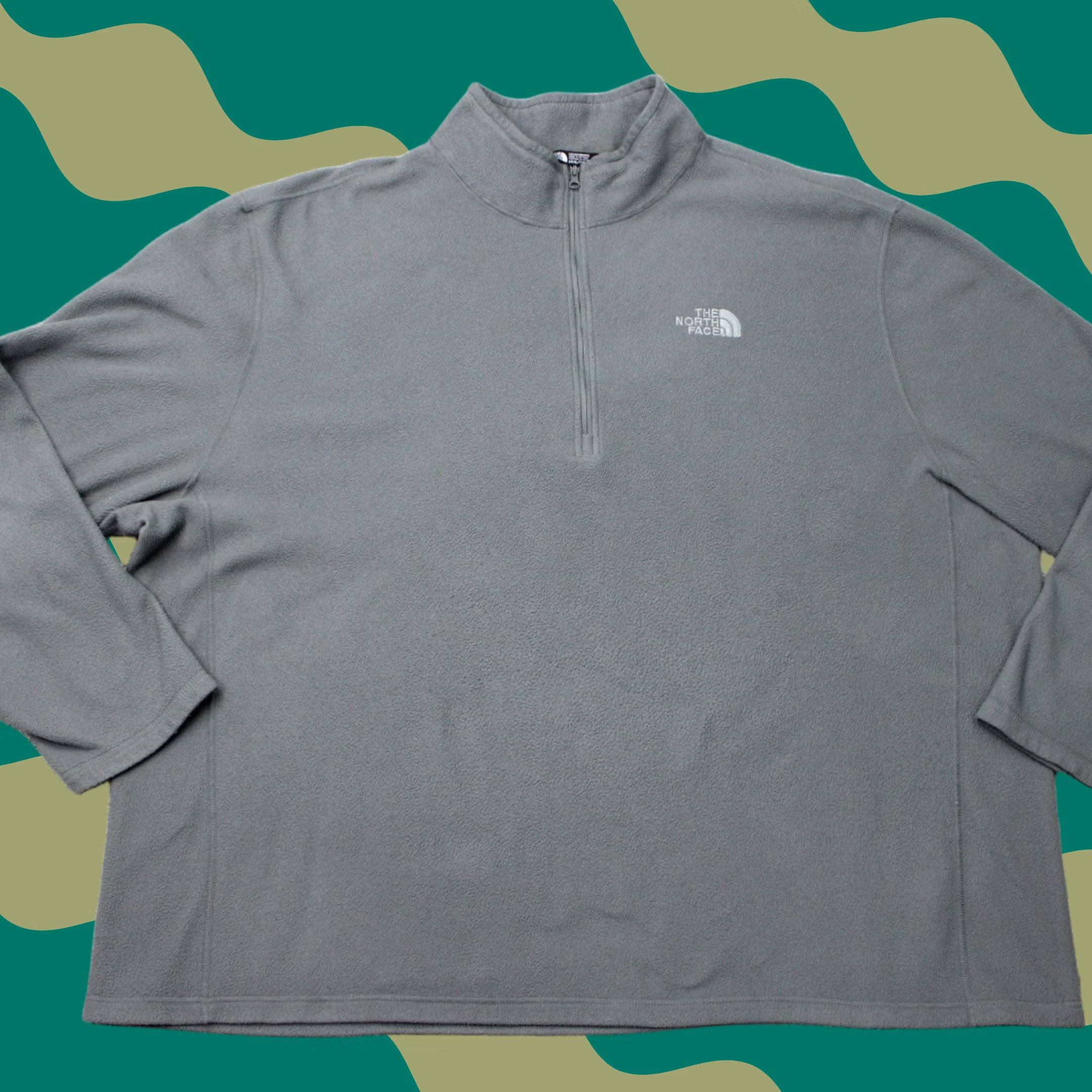 The North Face The North Face Sweatshirt Mens 3XL Gray TKA 100 Glacier 1/4 Zip Long Sleeve Size US XXL / EU 58 / 5 - 1 Thumbnail
