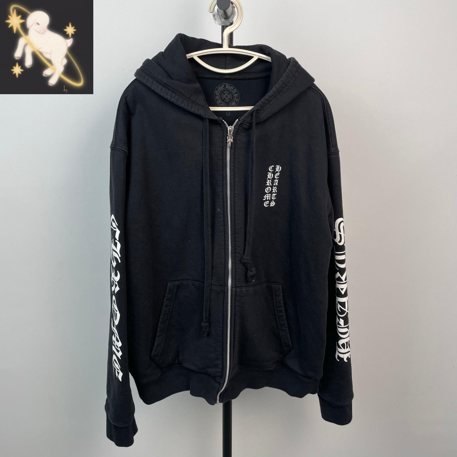 Chrome Hearts Chrome Hearts Black Hoodie L Men Size US L / EU 52-54 / 3 - 1 Thumbnail