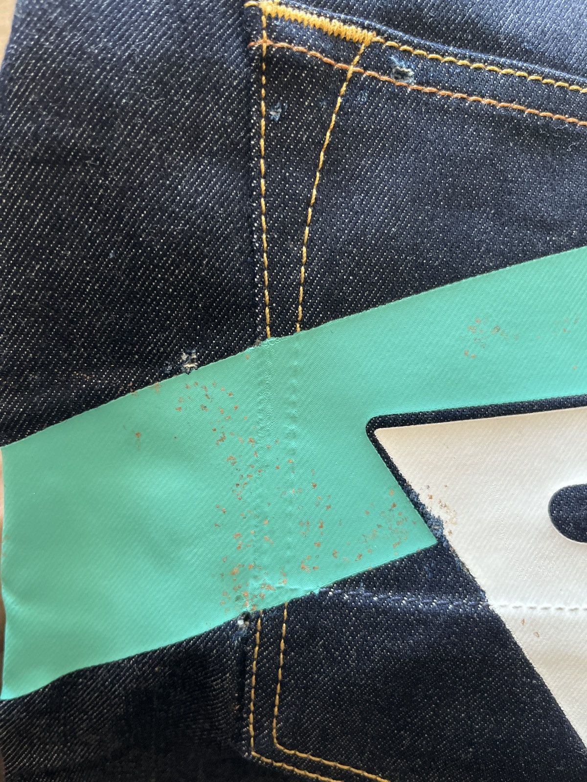 Evisu LAST CALL💥 EVISU LOT 2027 CROPPED JEANS Size US 34 / EU 50 - 12 Thumbnail