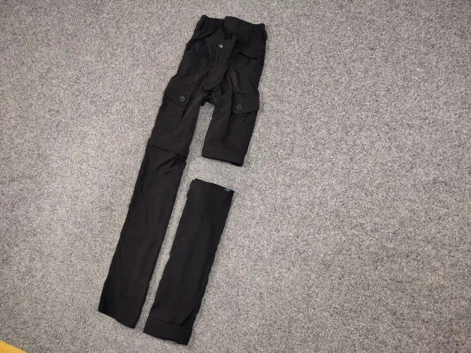 The North Face Vintage 90's The North Face Cargo Black Track Pants x Shorts Size US 32 / EU 48 - 2 Thumbnail
