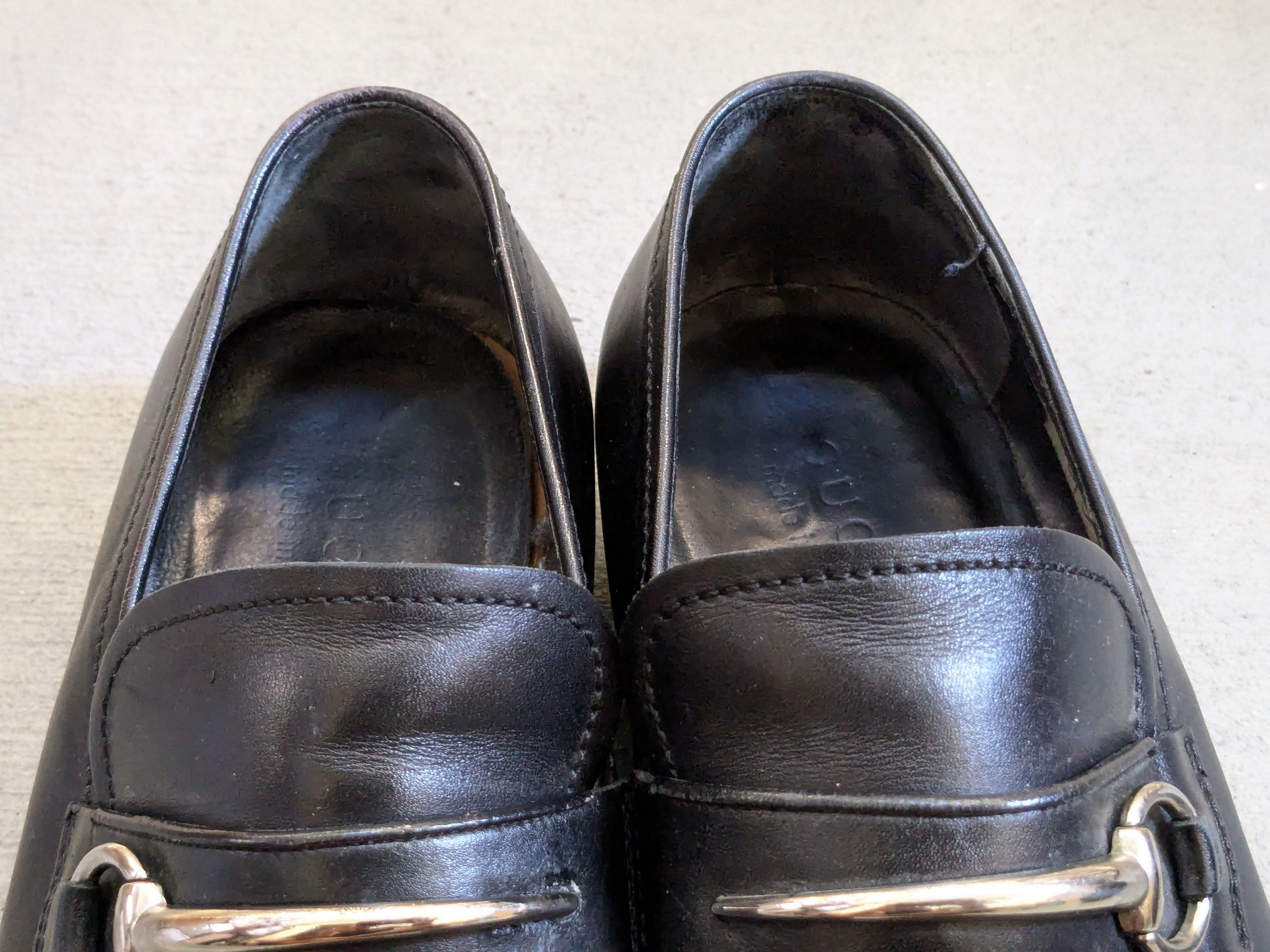 Gucci Gucci Horsebit Loafers Size 9 D Black Leather Snaffle Buckle Size US 9 / EU 42 - 7 Thumbnail