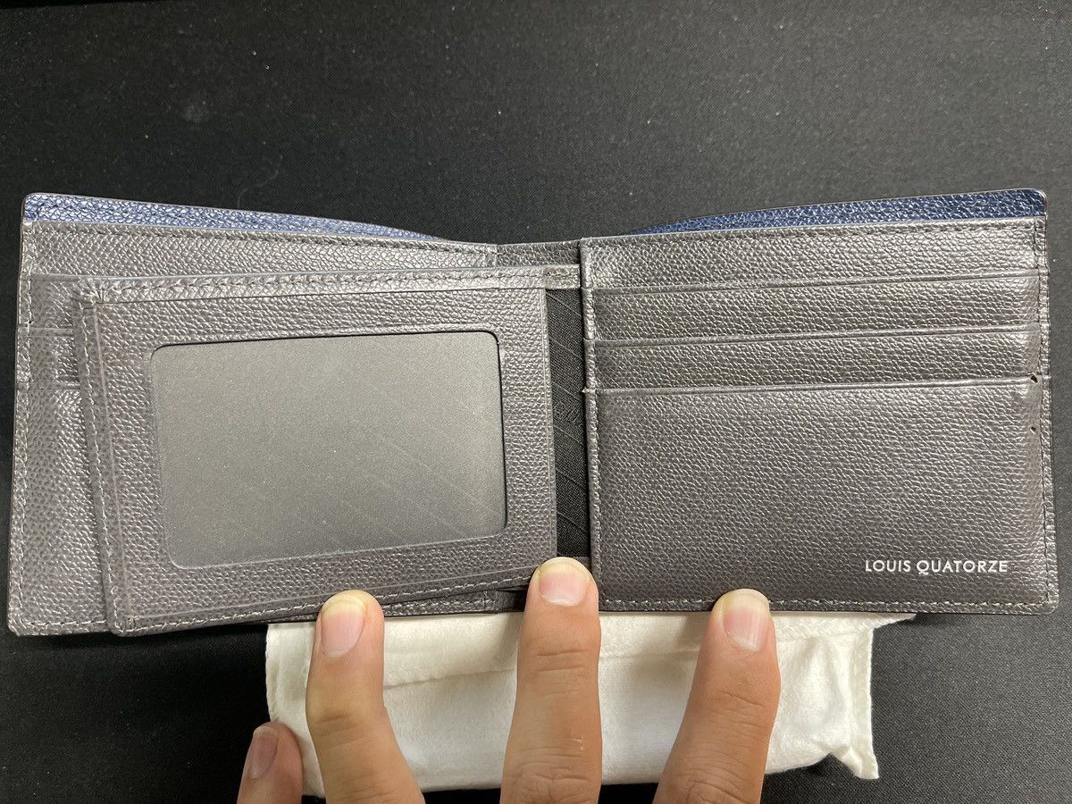 Other Louis Quatorze Men’s Blue Bifold Wallet Size ONE SIZE - 4 Thumbnail
