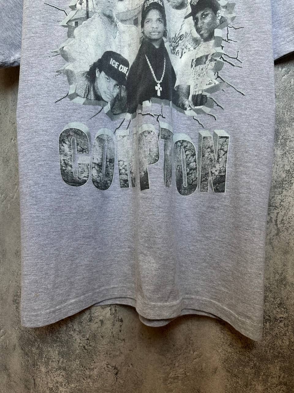 Rap Tees Vintage N.W.A Straight Outta Compton T-Shirt Mock Rap Tee Size US XL / EU 56 / 4 - 8 Thumbnail