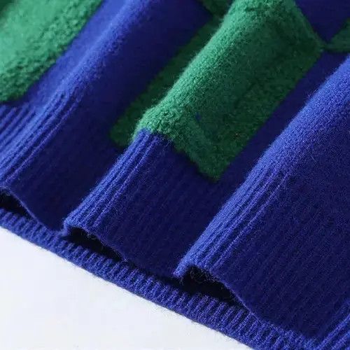 Aran Isles Knitwear × Japanese Brand Hip Hop Plaid Knitted Sweaters Mens Size US M / EU 48-50 / 2 - 3 Thumbnail