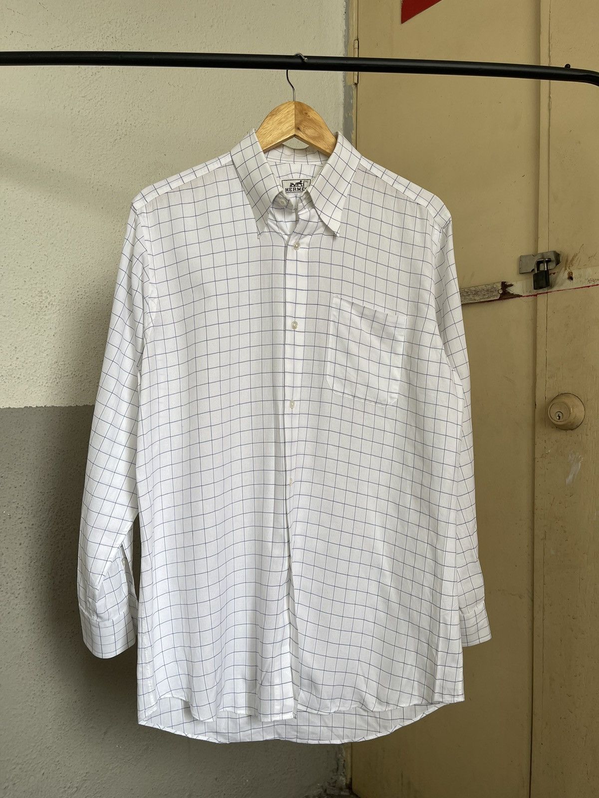 Hermes Hermes Button Ups Longsleeve Shirt Size US M / EU 48-50 / 2 - 1 Thumbnail