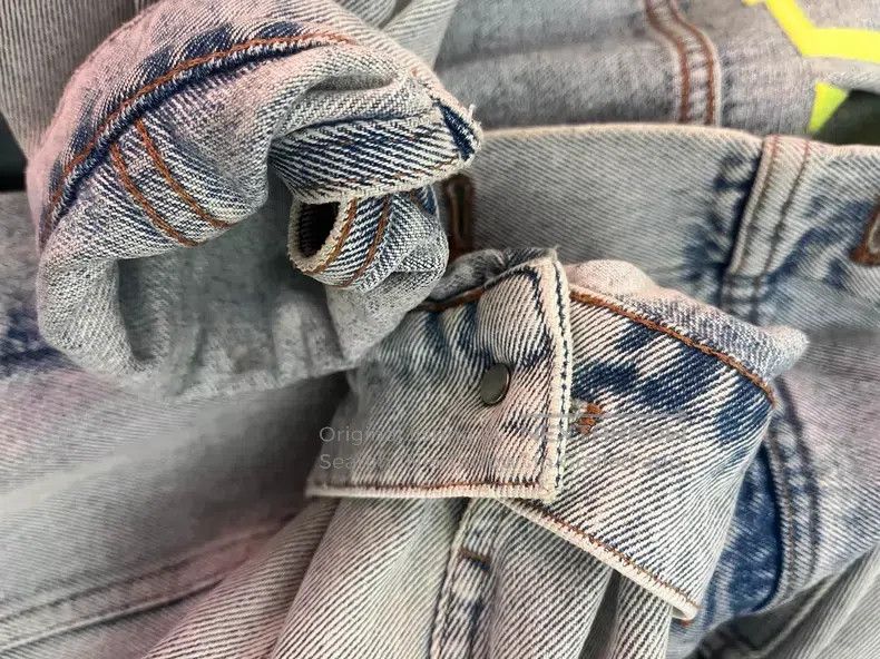 Balenciaga Balenciaga Denim Jacket Size XXS / US 00 / IT 34 - 5 Thumbnail