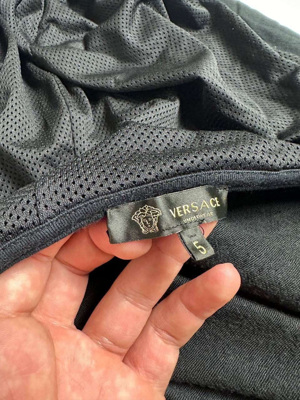 Versace Versace Luxury Velour Hoodie Full zip Size US L / EU 52-54 / 3 - 3 Thumbnail