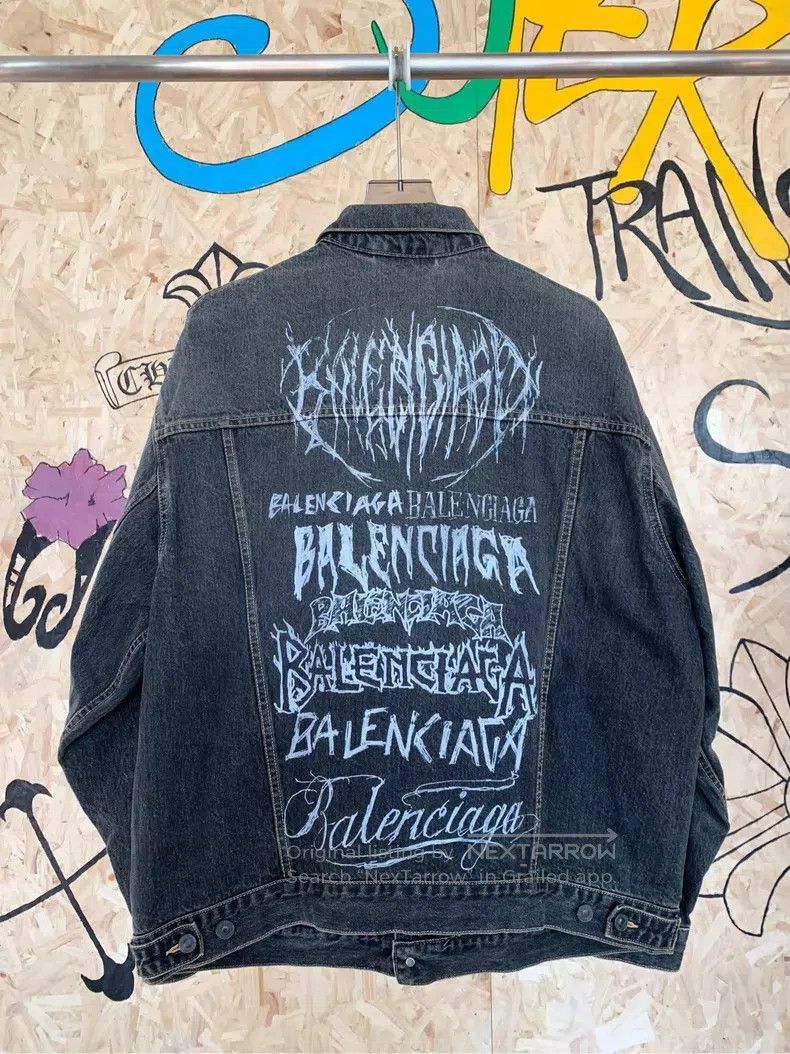 Balenciaga Balenciaga Dragon Year Limited Edition Sanskrit Jeans Jack Size US S / EU 44-46 / 1 - 6 Thumbnail