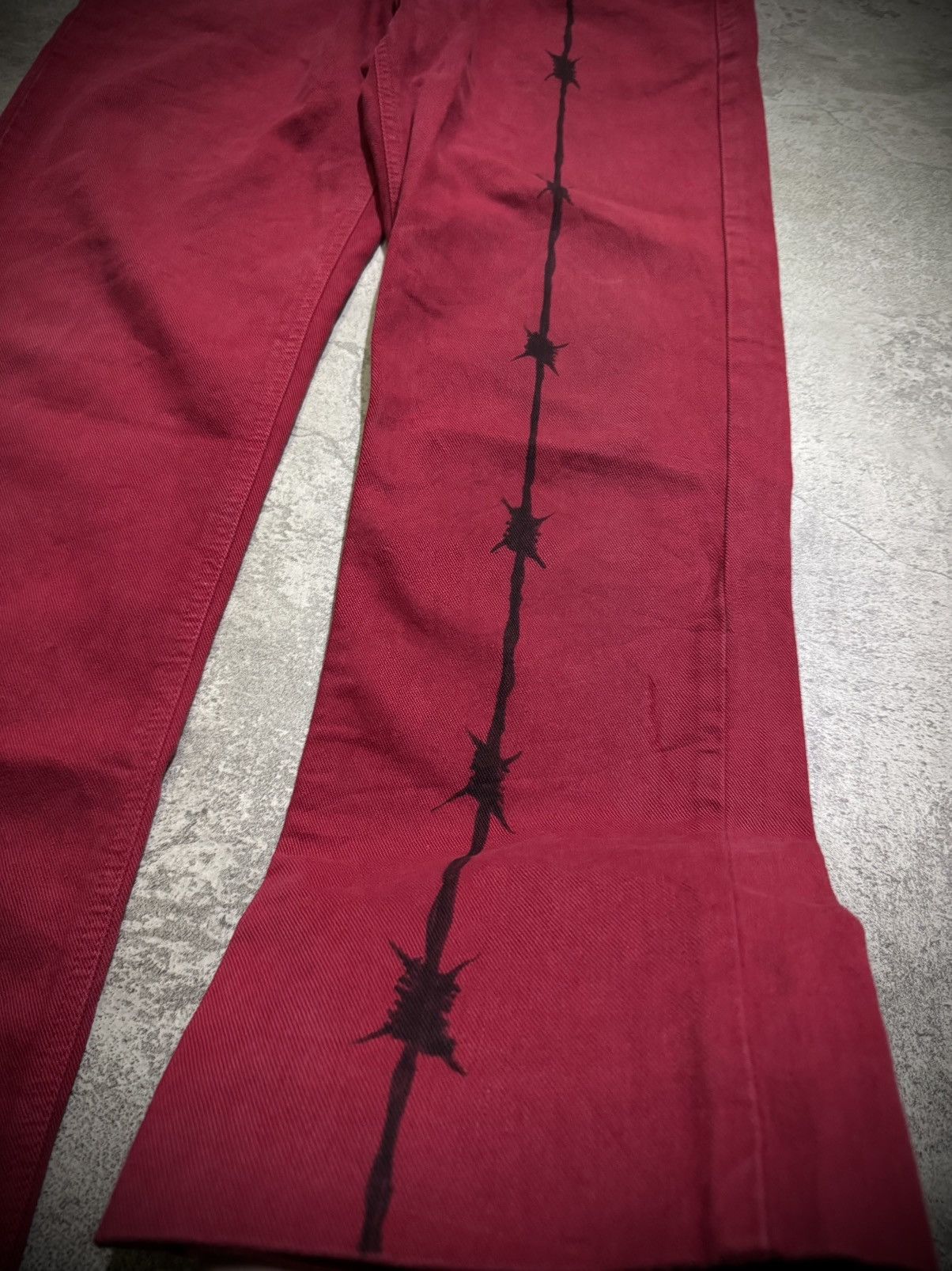 Lee Lee Barbed Wire Ifsixwasnine style Jeans Size US 28 / EU 44 - 2 Thumbnail