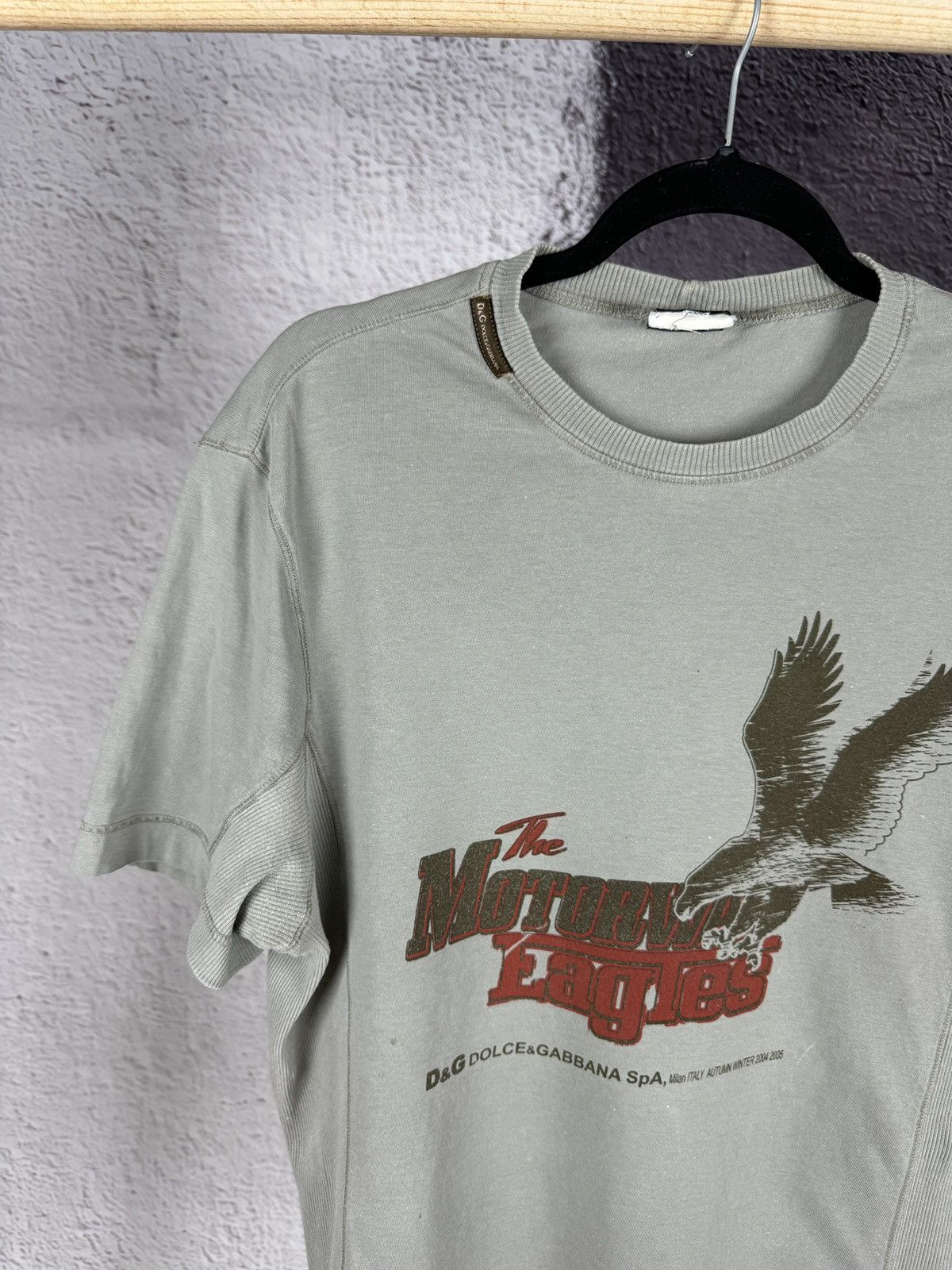Dolce & Gabbana Dolce & Gabbana The Motorway Eagles vintage AW 2004 2005 tee Size US M / EU 48-50 / 2 - 3 Thumbnail