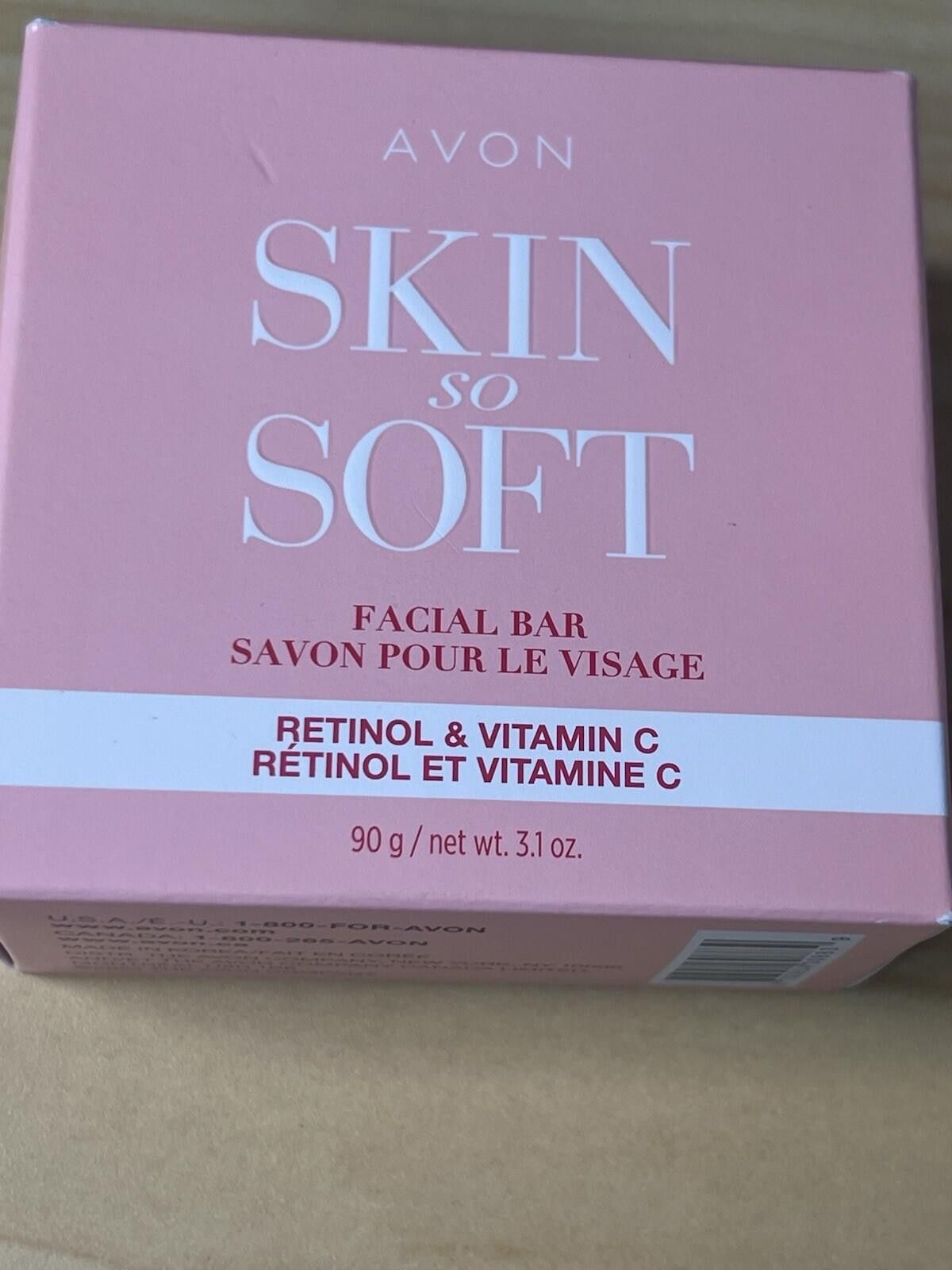 Other Avon Skin So Soft Facial Bar, Reitnol + Vitamin C, 3.1oz/90g Size ONE SIZE - 2 Thumbnail