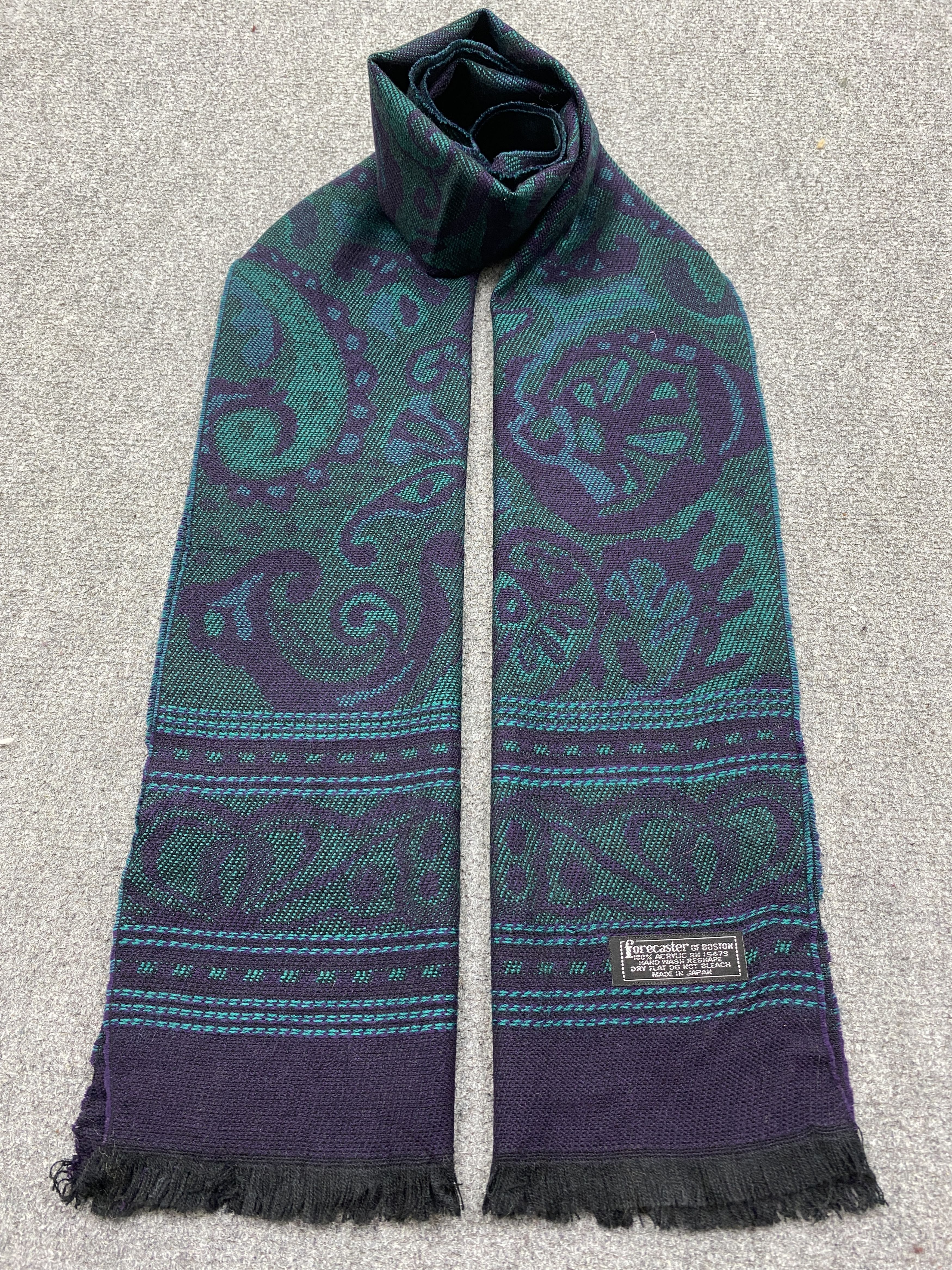 Forecaster Of Boston Made In Japan Paisley Muffler SC0146