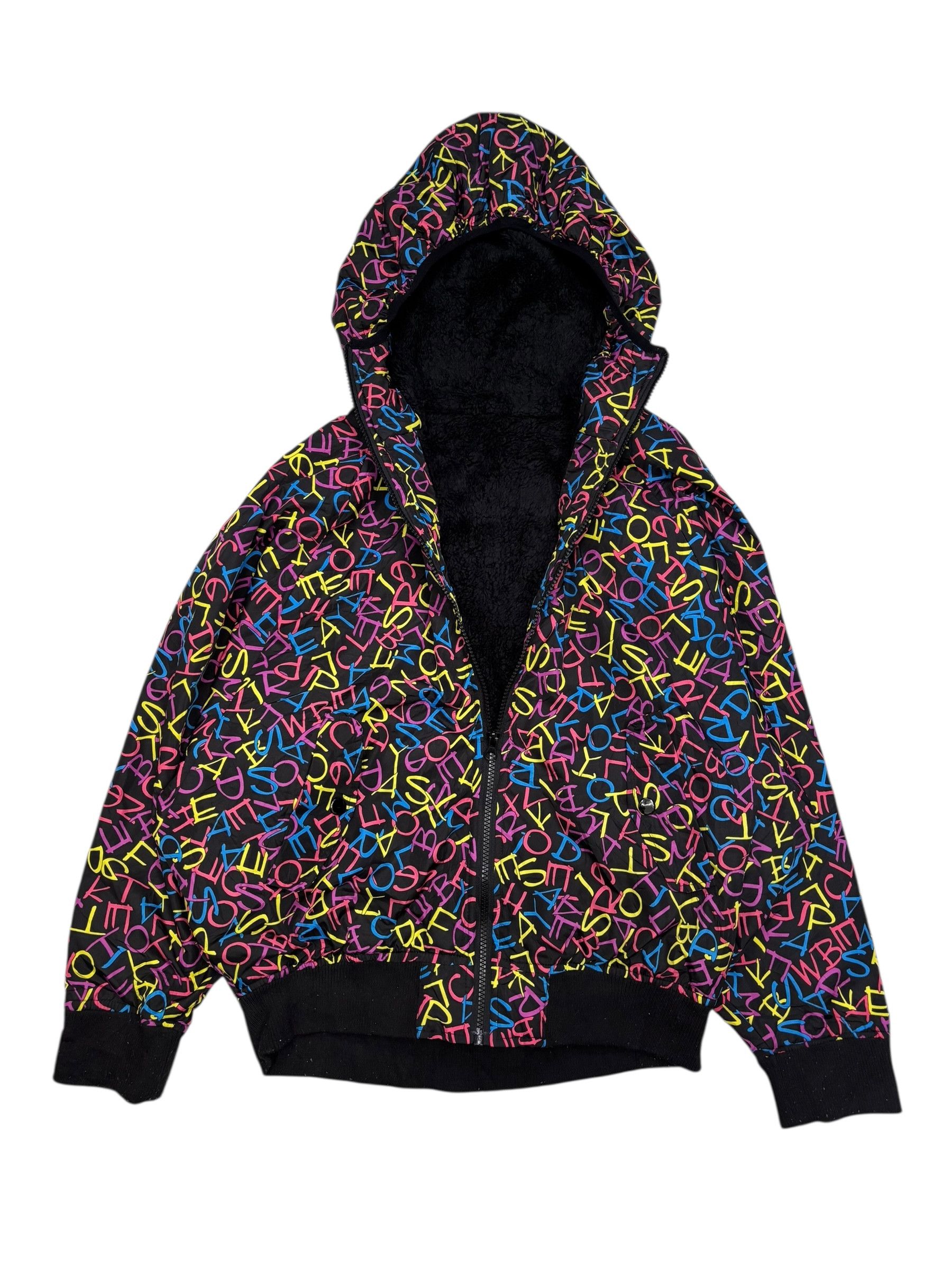 If Six Was Nine 🔥VINTAGE JAPANESE MULTICOLOUR HOODIES FLEECE LINED Size US M / EU 48-50 / 2 - 2 Thumbnail