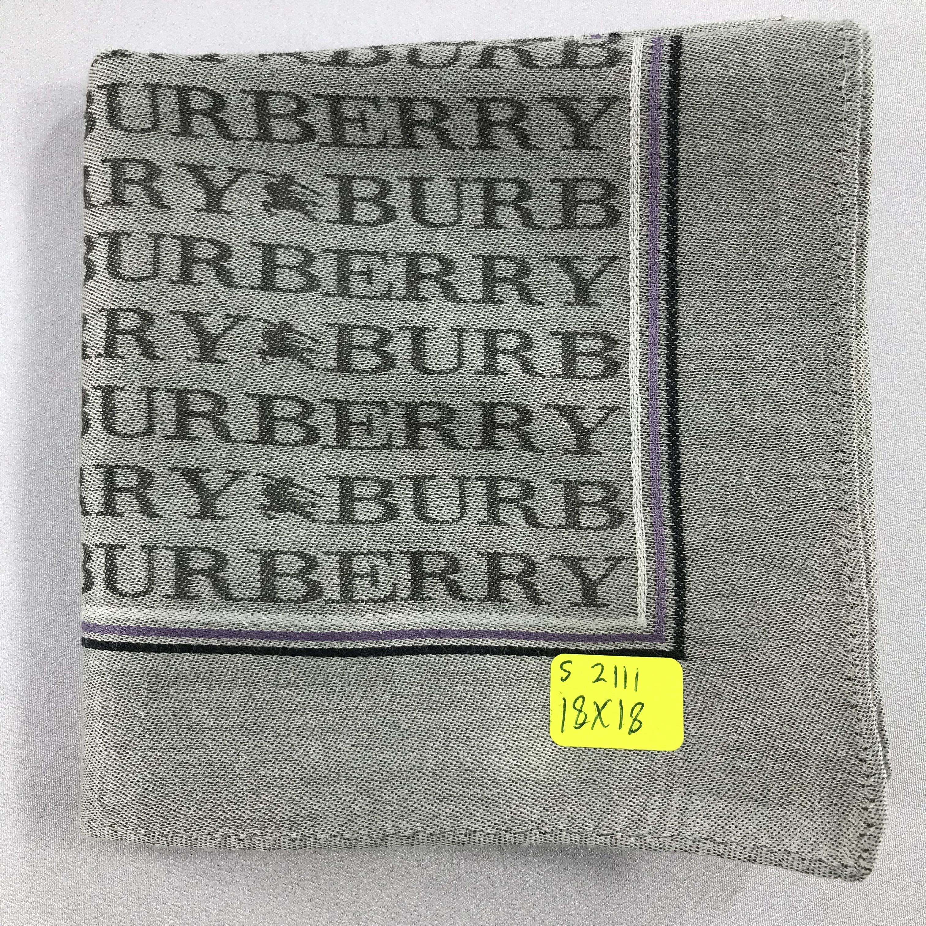 Burberry × Vintage Burberry Bandana / Handkerchief / Neckerchief - S2111 Size ONE SIZE - 5 Thumbnail