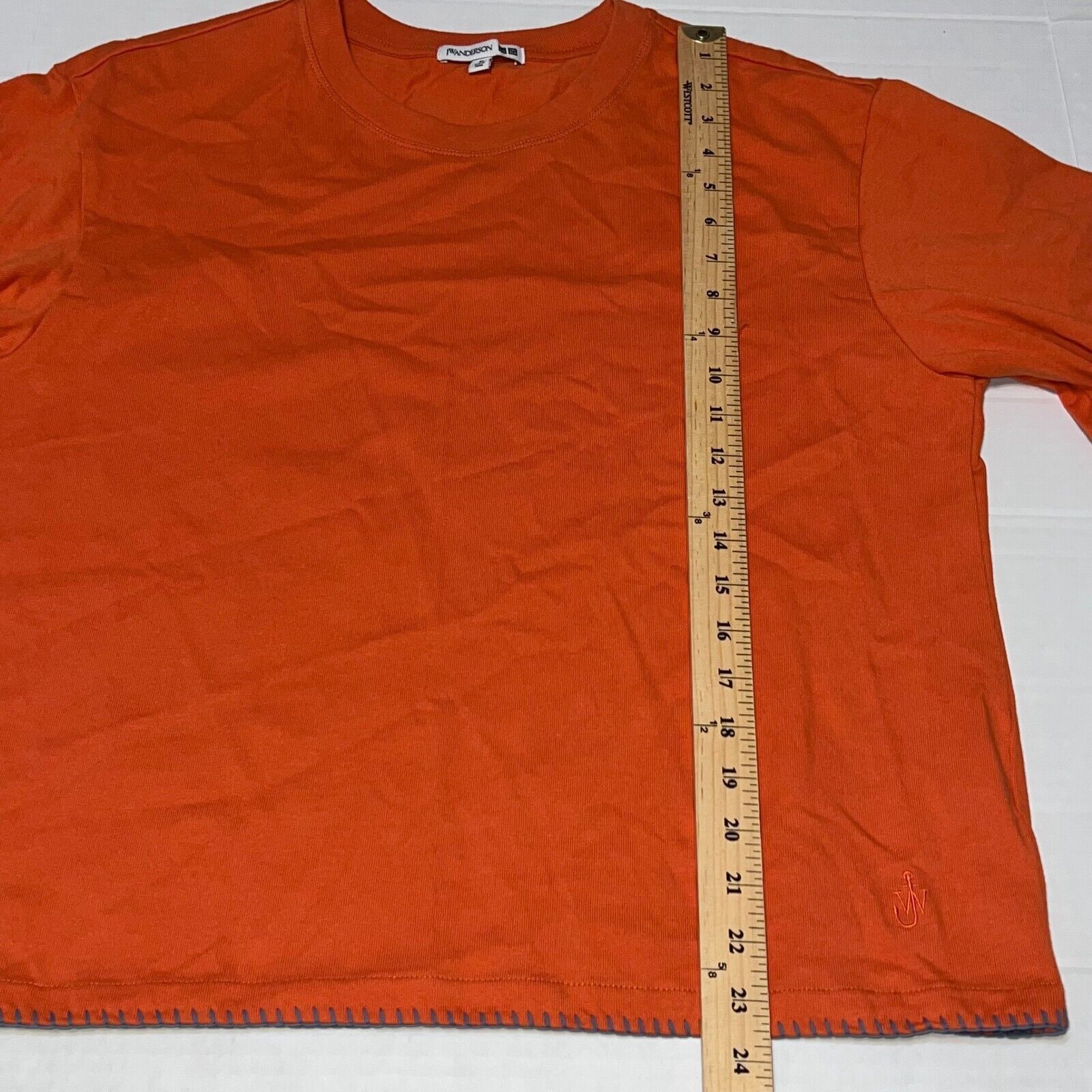 Uniqlo Uniqlo JW Anderson Women's Medium Blanket Orange Half Sleeve Size M / US 6-8 / IT 42-44 - 10 Thumbnail