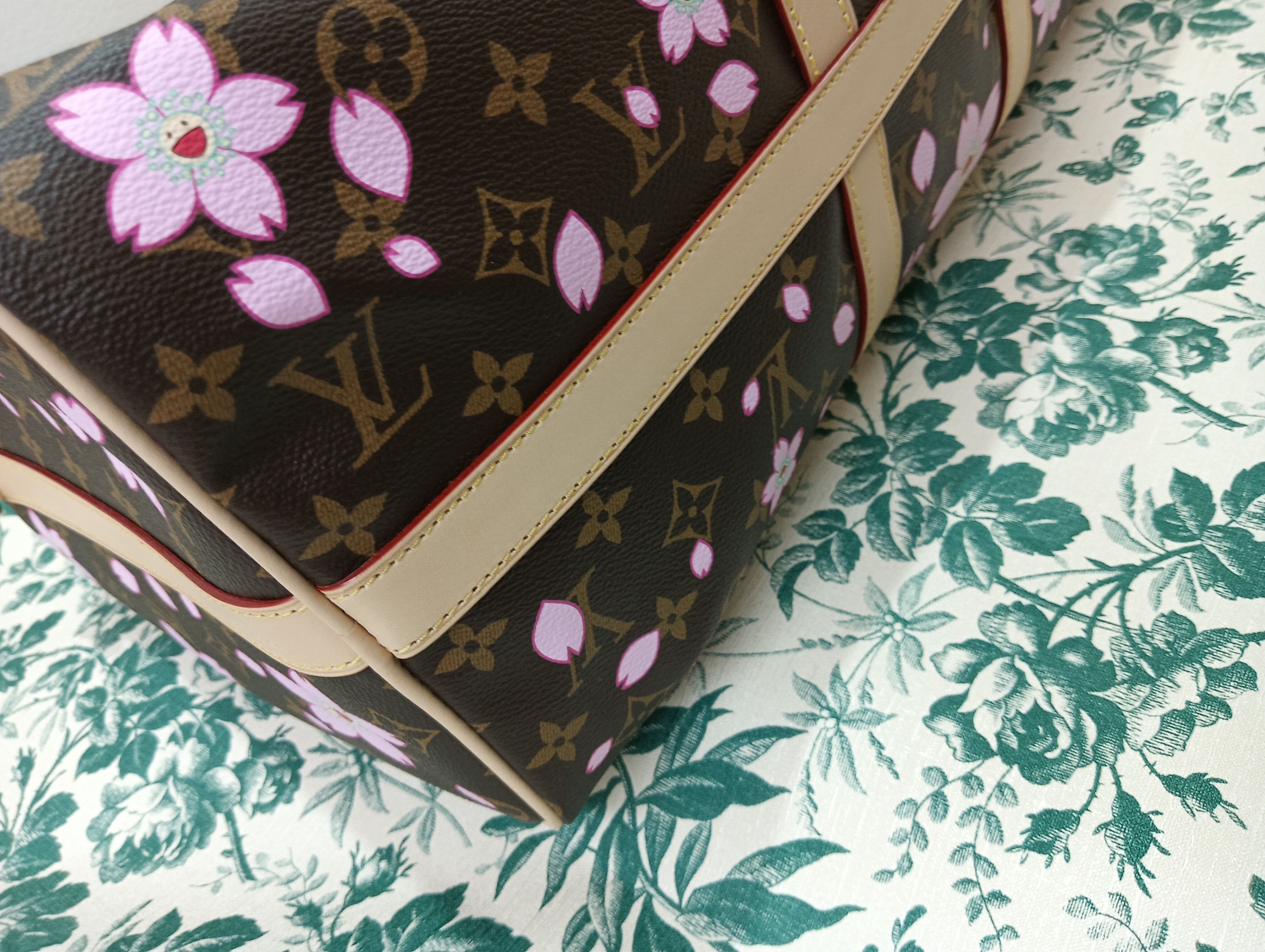 Louis Vuitton × Takashi Murakami Cherry Blossom Keepall Bandouliere 45 Size ONE SIZE - 5 Thumbnail