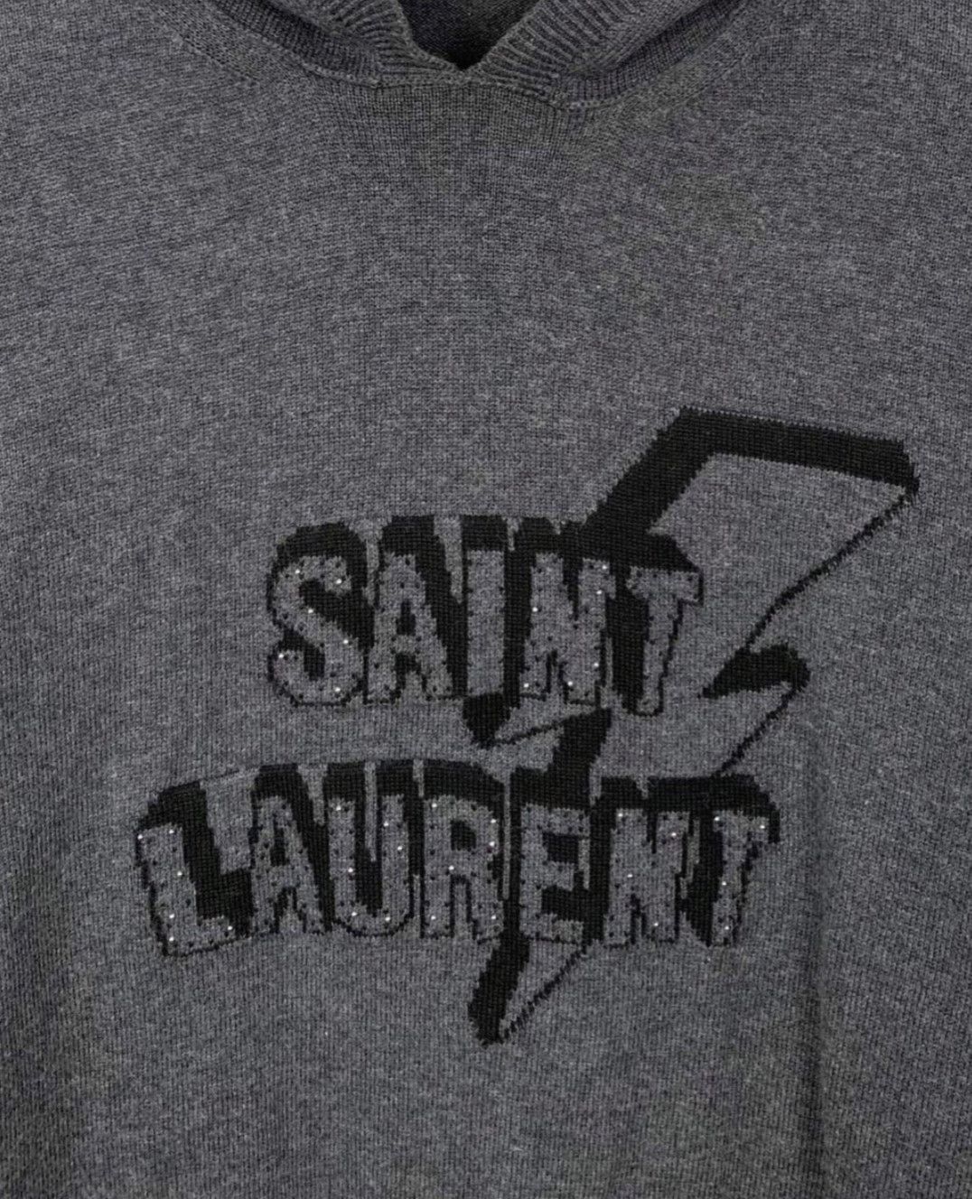 Saint Laurent Paris saint laurent Printed hooded sweatshirt-2505 Size US S / EU 44-46 / 1 - 3 Thumbnail