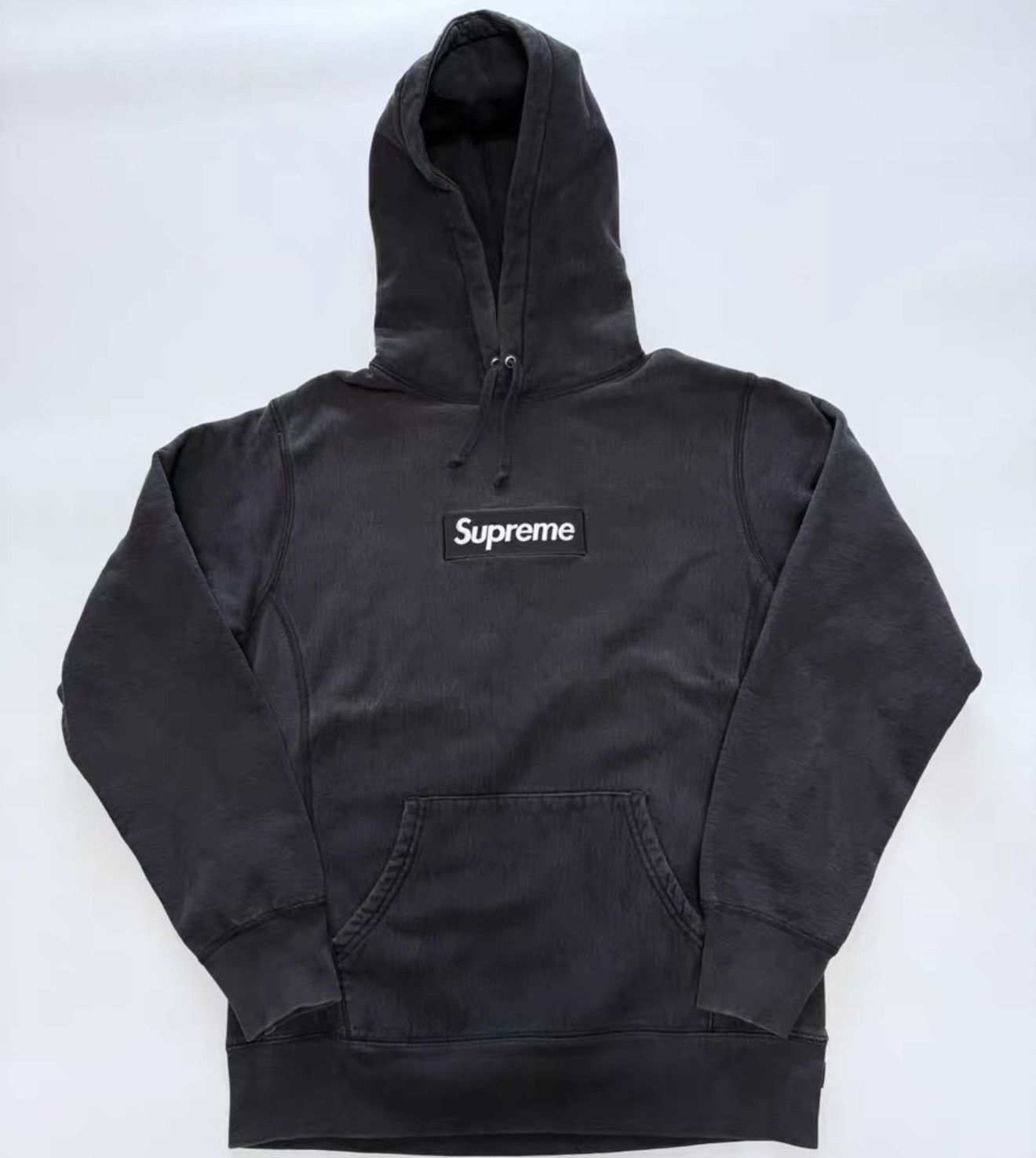 Supreme Supreme fw16 black on black hooded sweatshirt hoodie Size US M / EU 48-50 / 2 - 1 Thumbnail