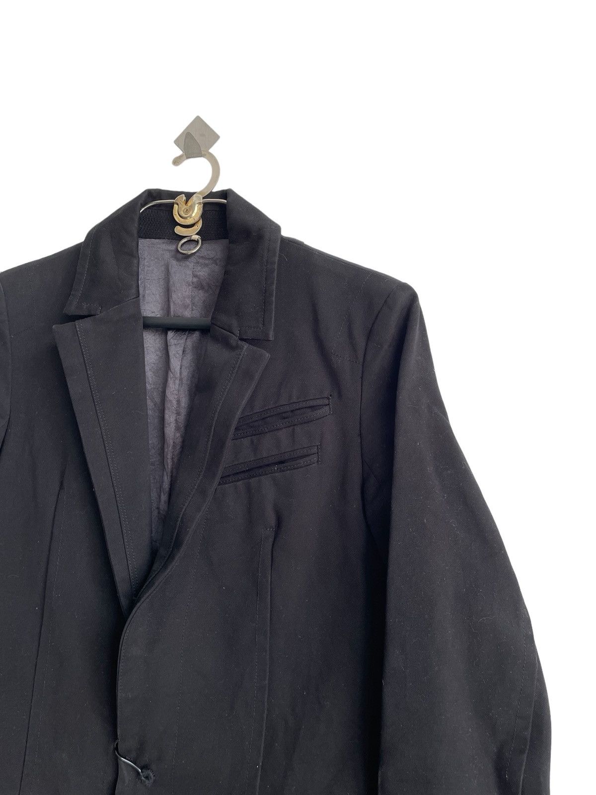 Julius SS09 Post Apocalypse 3D Pockets "Layer" Long Coat Jacket Size US M / EU 48-50 / 2 - 6 Thumbnail