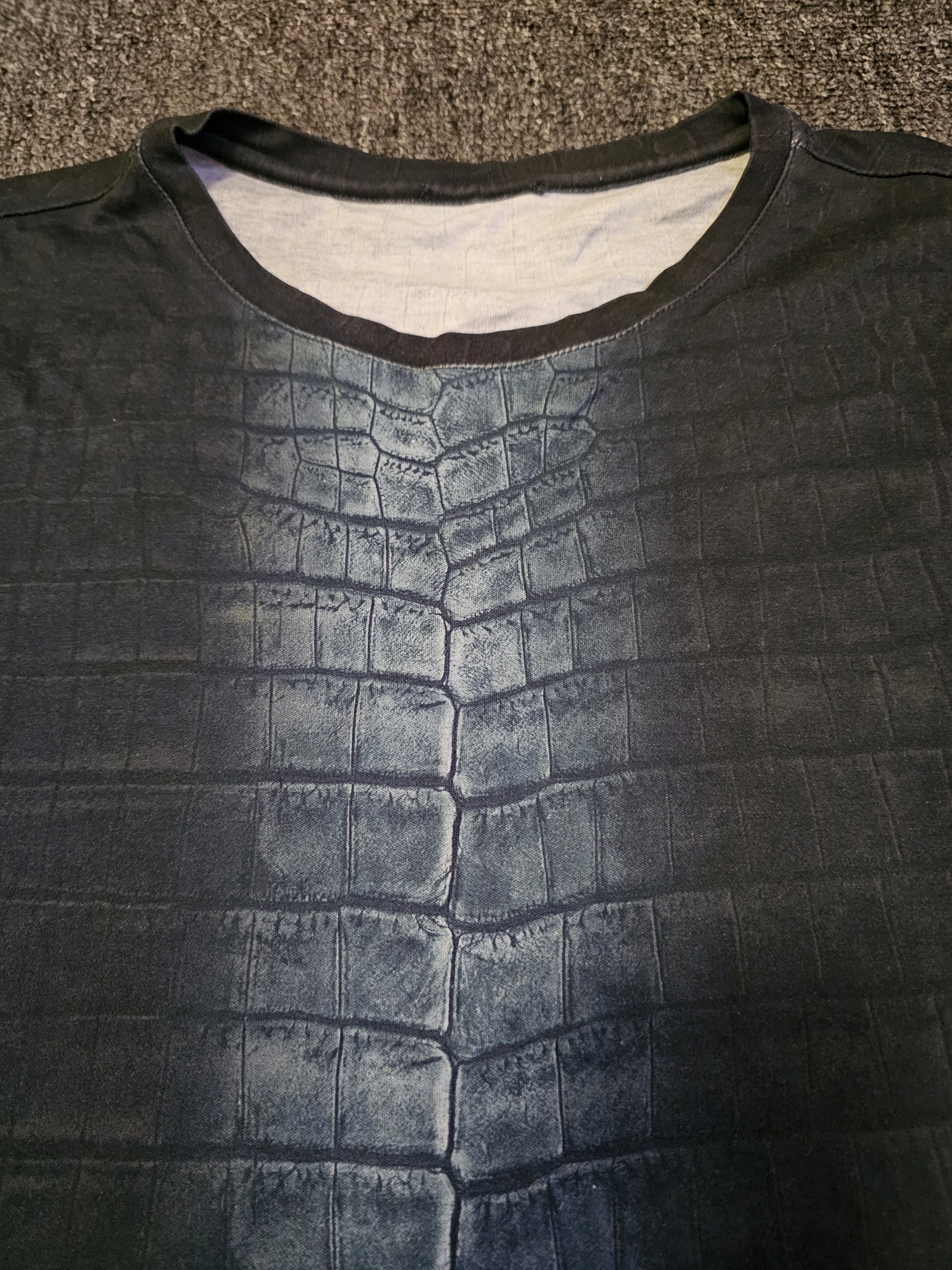 Fendi Fendi Men's Snake Print T-Shirt Size 50 Size US L / EU 52-54 / 3 - 2 Thumbnail