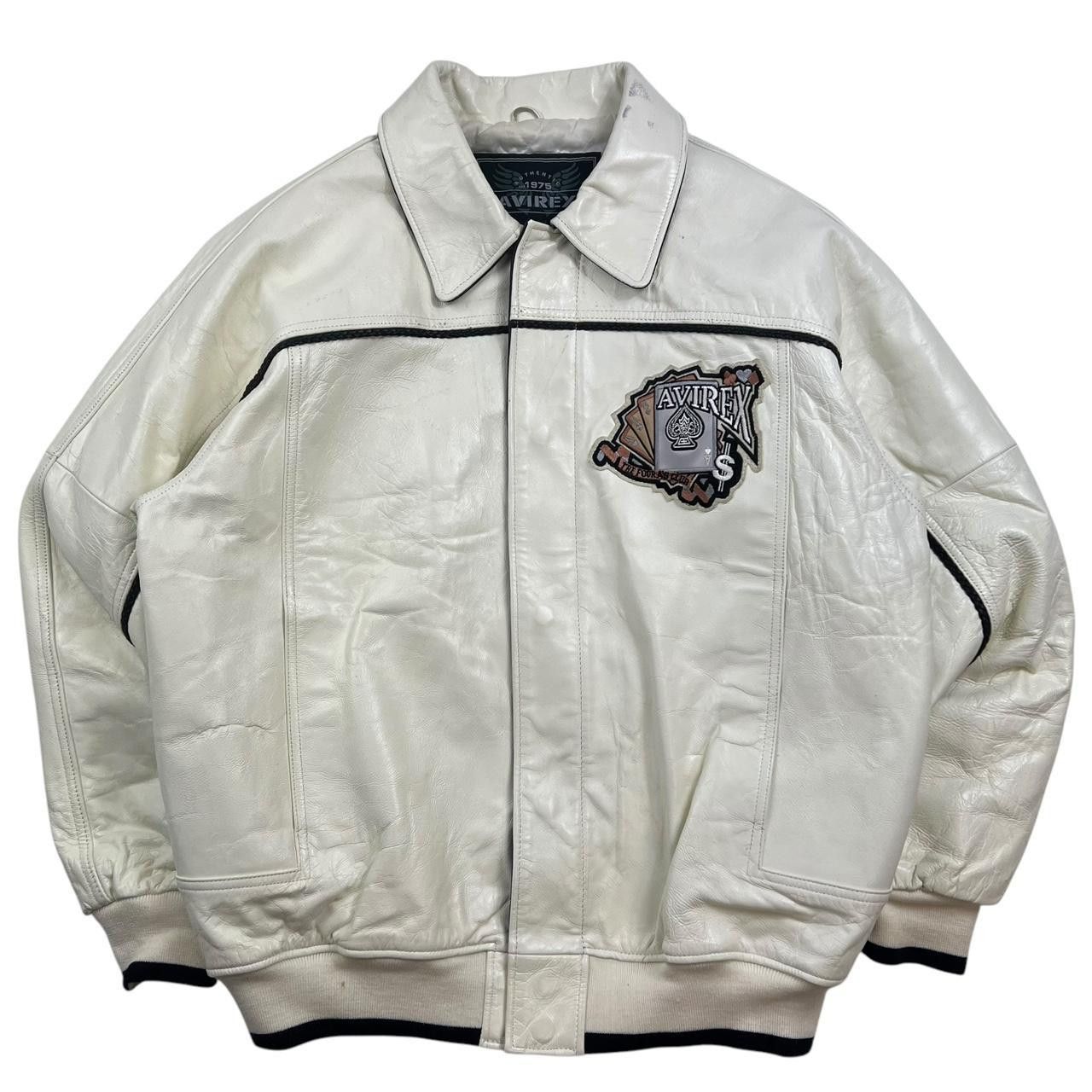 Avirex Vintage Avirex Gamblers Club King Casino Leather Jacket - XL Size US XL / EU 56 / 4 - 2 Thumbnail