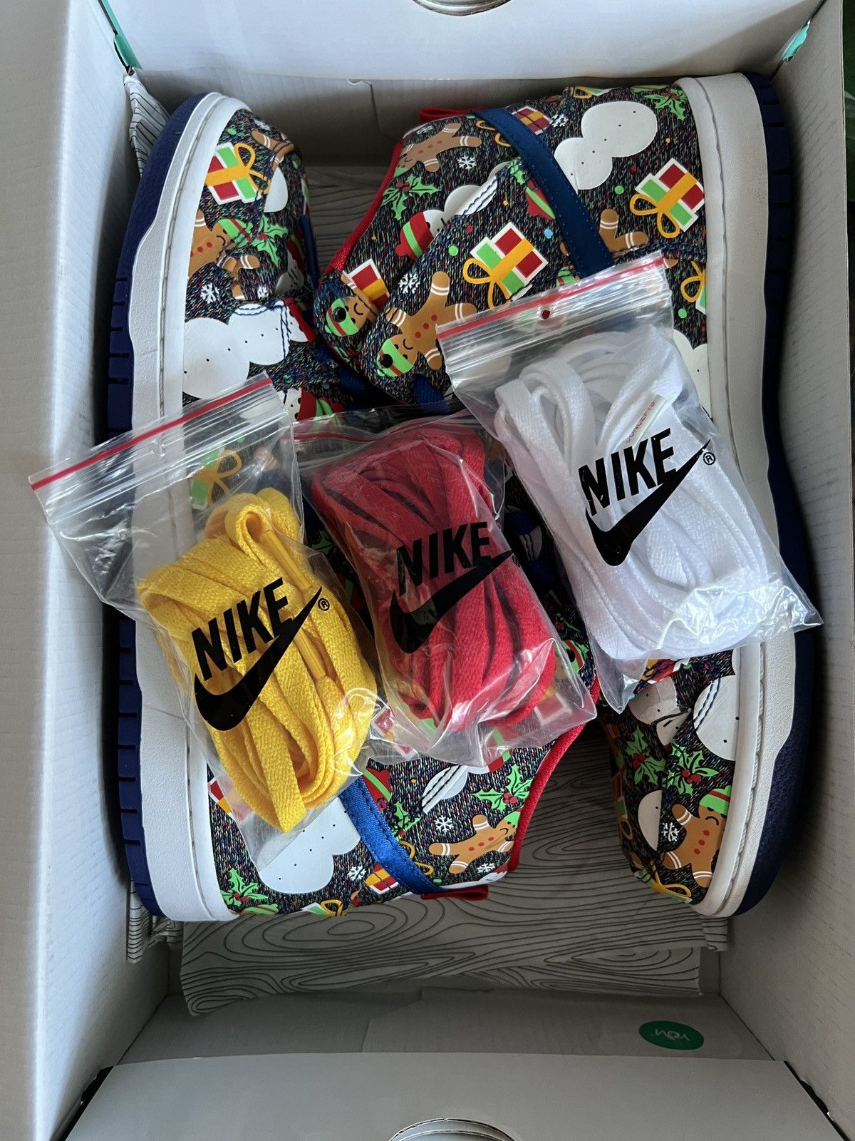 CNCPTS × Nike Nike SB Dunk High Concepts Ugly Christmas Seater (2017) Size US 10 / EU 43 - 11 Thumbnail