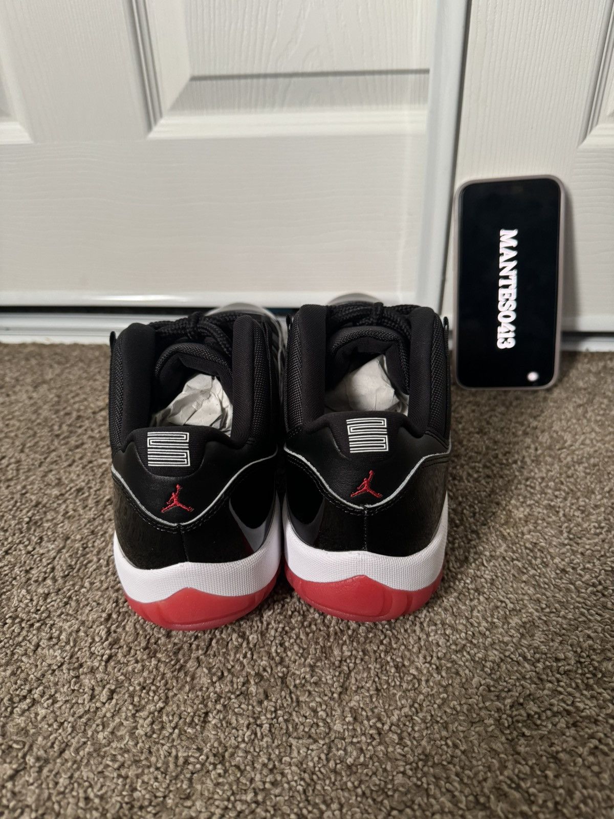 Jordan Brand × Nike Jordan 11 Bred Low Size US 11 / EU 44 - 8 Thumbnail