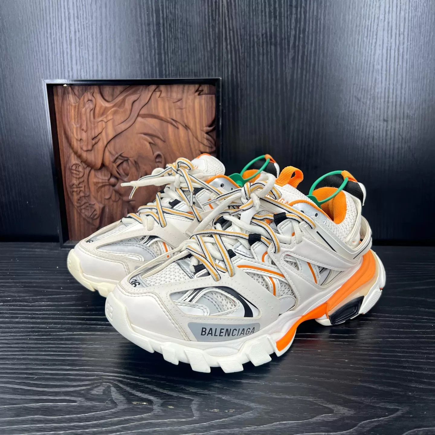 Balenciaga Balenciaga Track White Orange 36 Women's Like New Size US 6 / IT 36 - 1 Thumbnail