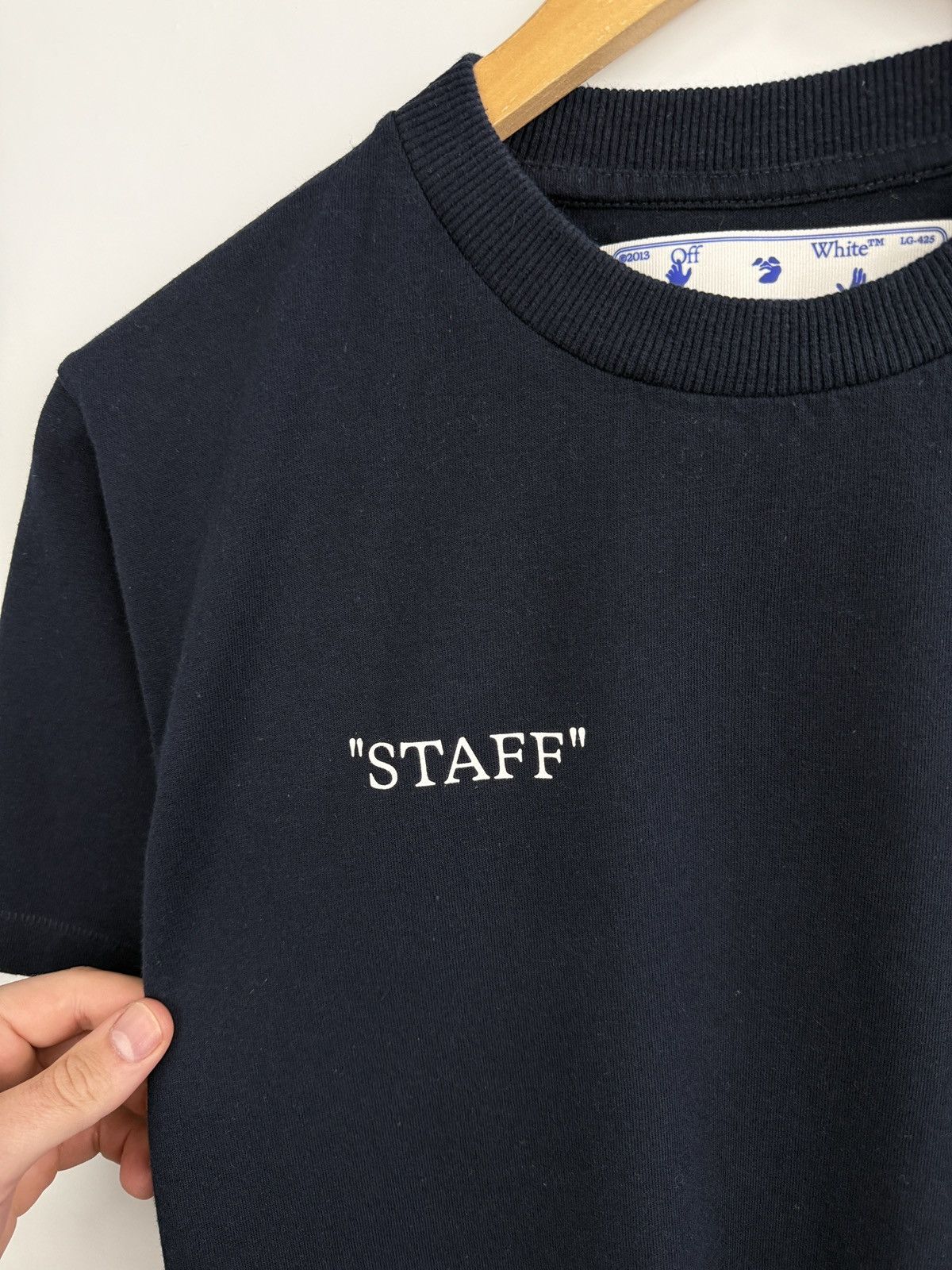 Off-White 🇺🇸 Off White Stuff T-Shirt Virgil Abloh Y2K Rare Retro Hype Size US S / EU 44-46 / 1 - 5 Thumbnail