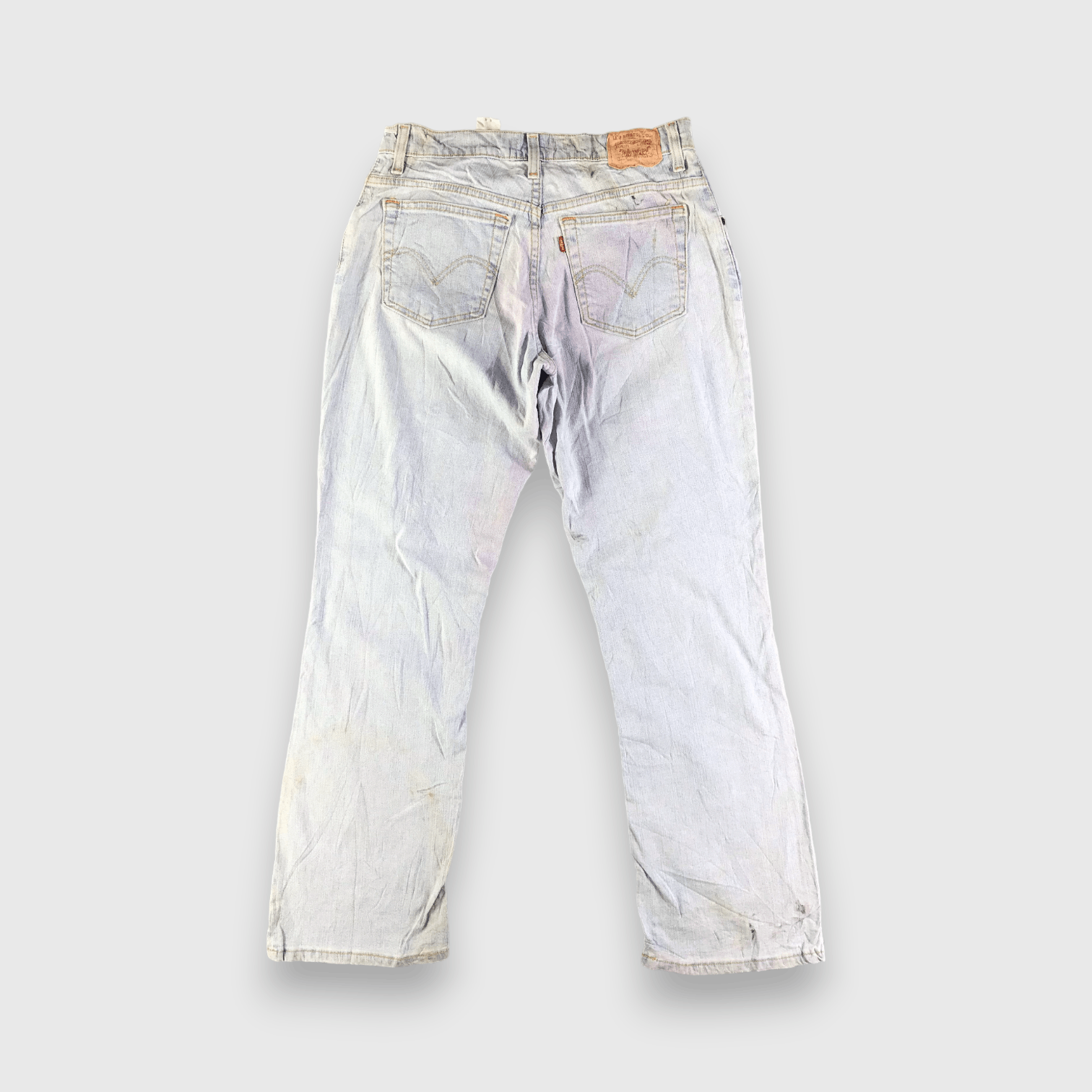 Levi's Vintage Light Wash Levis 550 Jeans-J3400 Size 32" / US 10 / IT 46 - 2 Thumbnail
