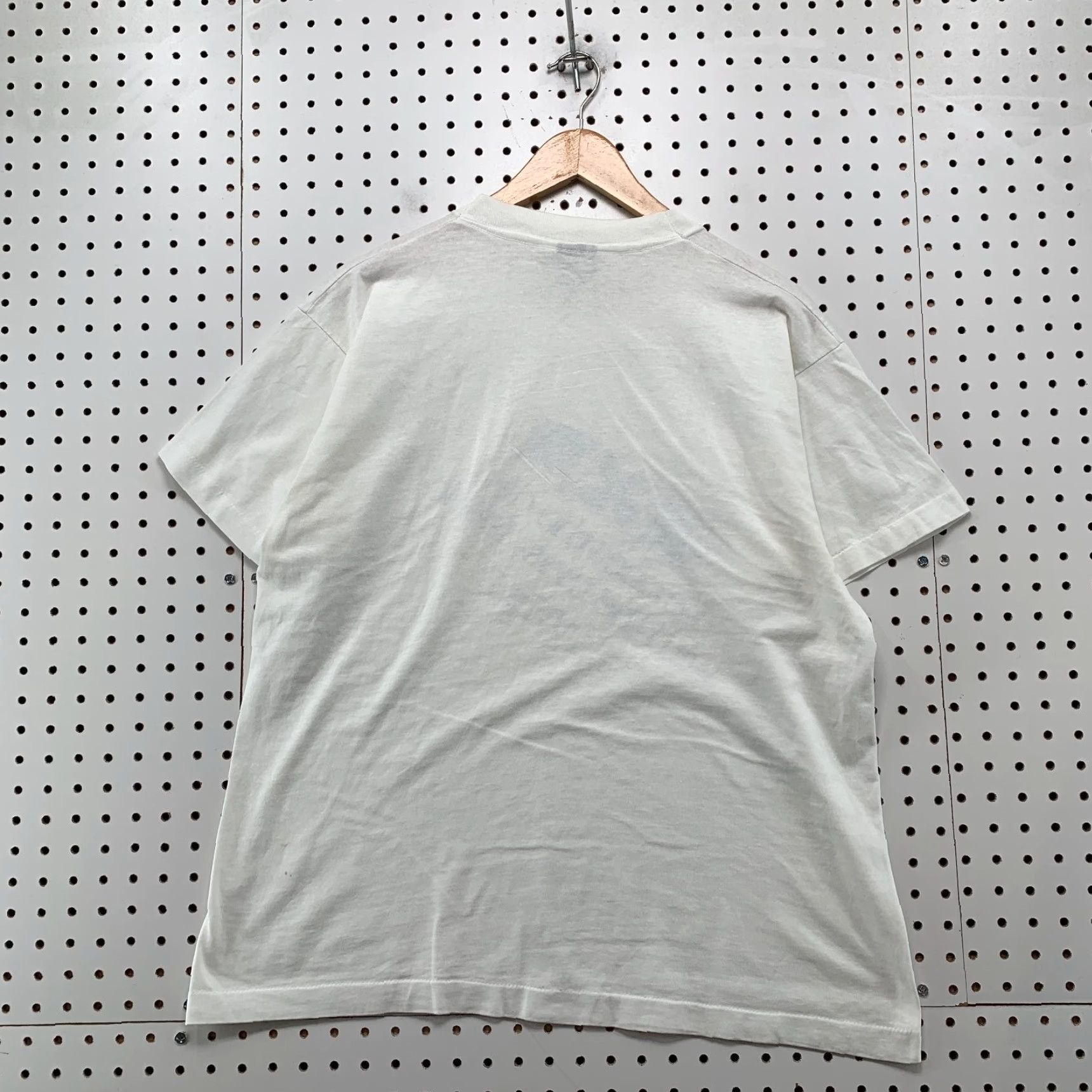 Vintage VINTAGE Screen Stars Shirt Men XL White Funny Knitting Crocheting 80s 90s USA T-Shirt Mens Size US XL / EU 56 / 4 - 2 Thumbnail