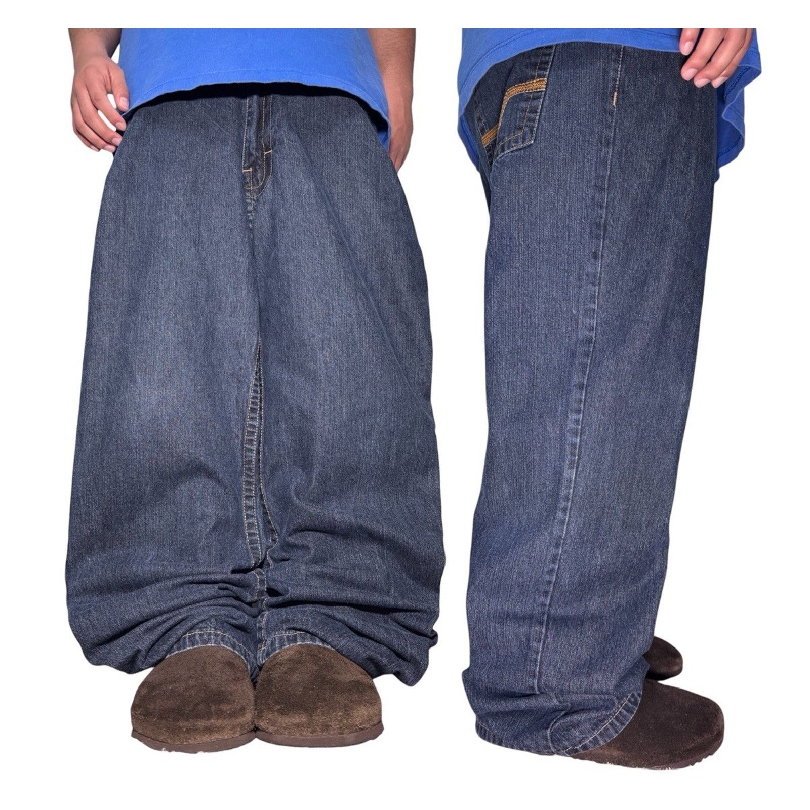 Mecca Mecca Loose Fit y2k Jeans 40x32 skater Type grunge Type Size US 40 / EU 56 - 1 Thumbnail