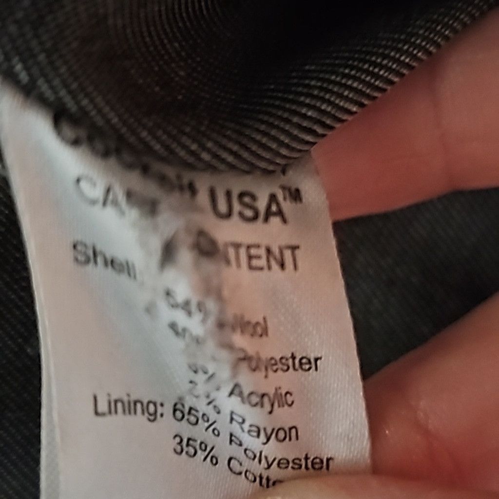 Cockpit USA CockPit USA gray WOOL button up winter coat jacket sz Large Size US L / EU 52-54 / 3 - 8 Thumbnail