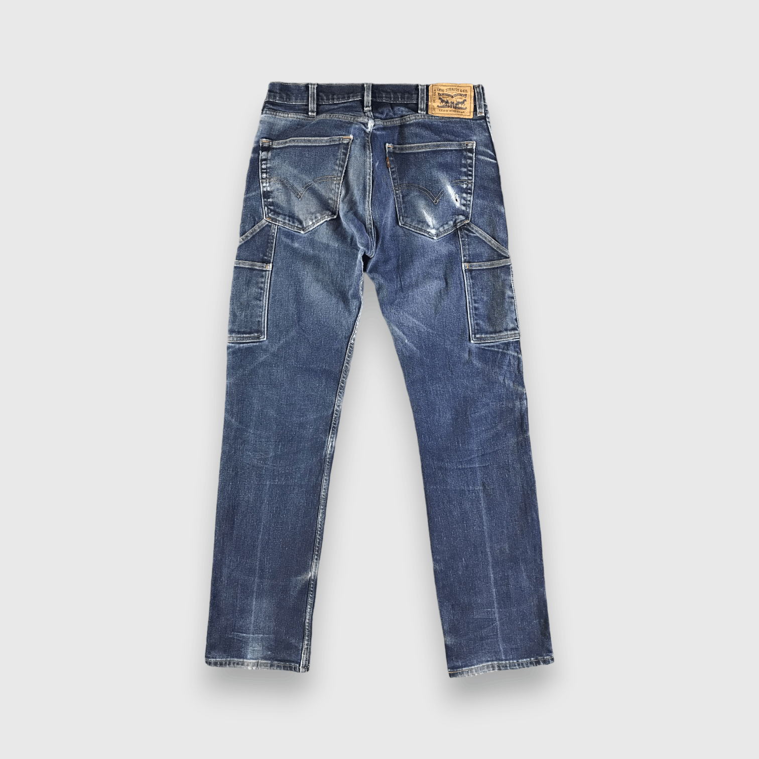 Levi's Vintage Blue Wash Levis 505 Jeans-J4289 Size US 32 / EU 48 - 2 Thumbnail