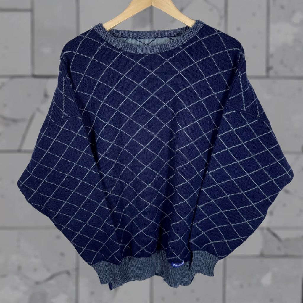 Colmar VINTAGE Colmar Blue WOOL Reversable Sweater Mens Size XL Size US XL / EU 56 / 4 - 1 Thumbnail