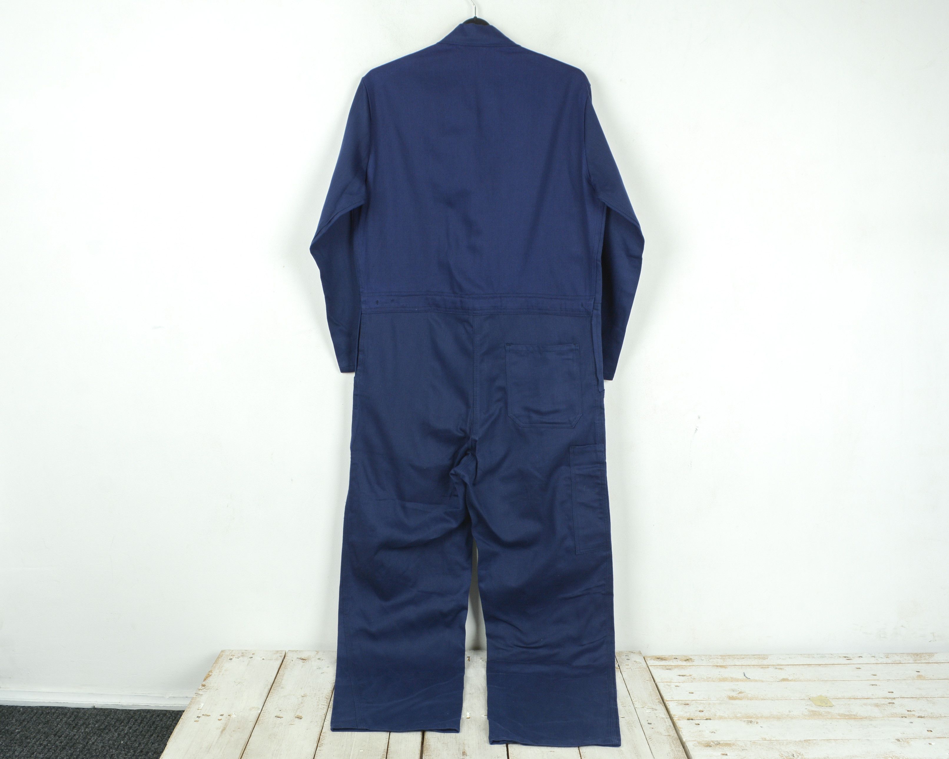 Vintage Boilersuit Worker UK 42 US Jumpsuit EU 52 Chore L Bibs Size US 42 / EU 58 - 7 Thumbnail