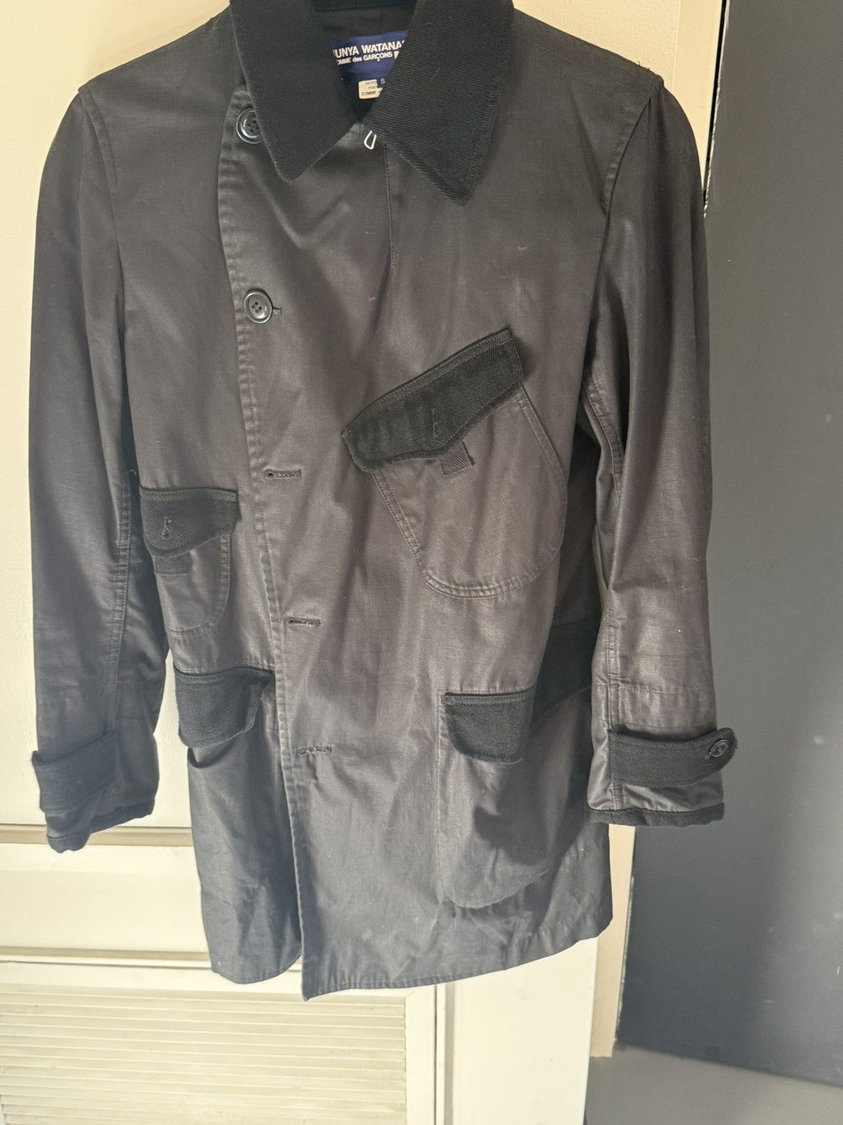 Junya Watanabe Junya Watanabe Commes des Garcons Cotton Canvas Coat Size US S / EU 44-46 / 1 - 3 Thumbnail
