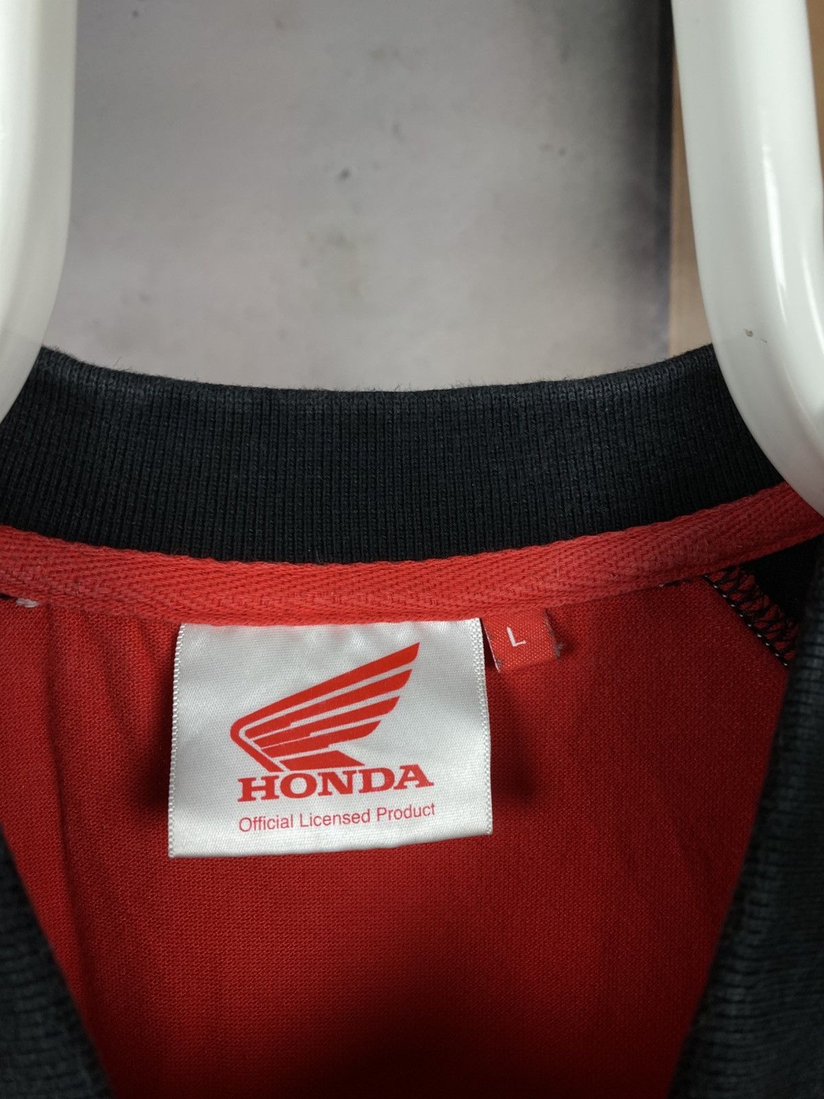 Honda 🏁Vintage Polo T-Shiry Honda Racing Official Licensed Tee🏁 Size US L / EU 52-54 / 3 - 10 Thumbnail