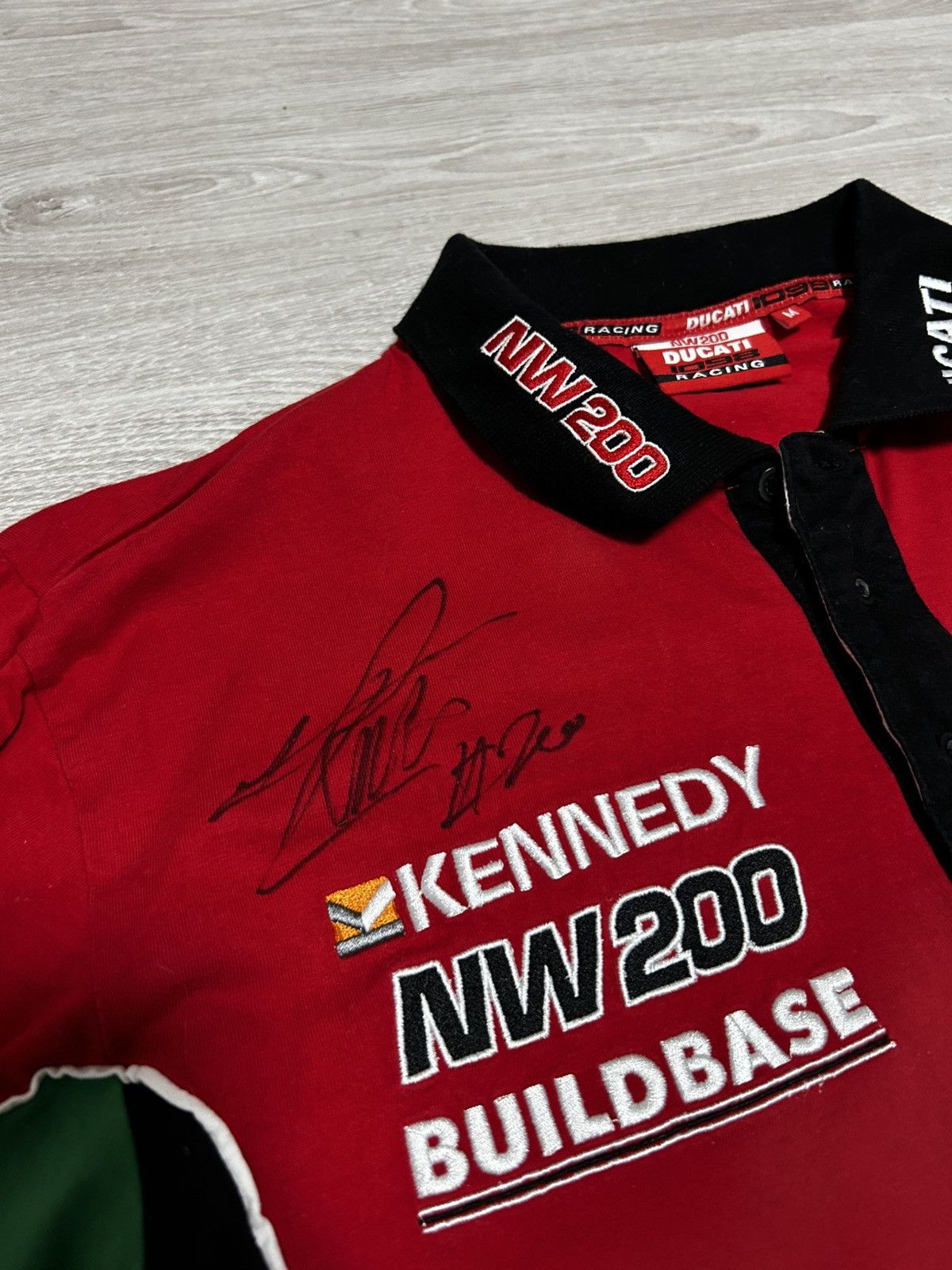 Ducati Vintage Ducati Racing Polo Tshirt 1098 Glinth Enterprises Size US M / EU 48-50 / 2 - 2 Thumbnail