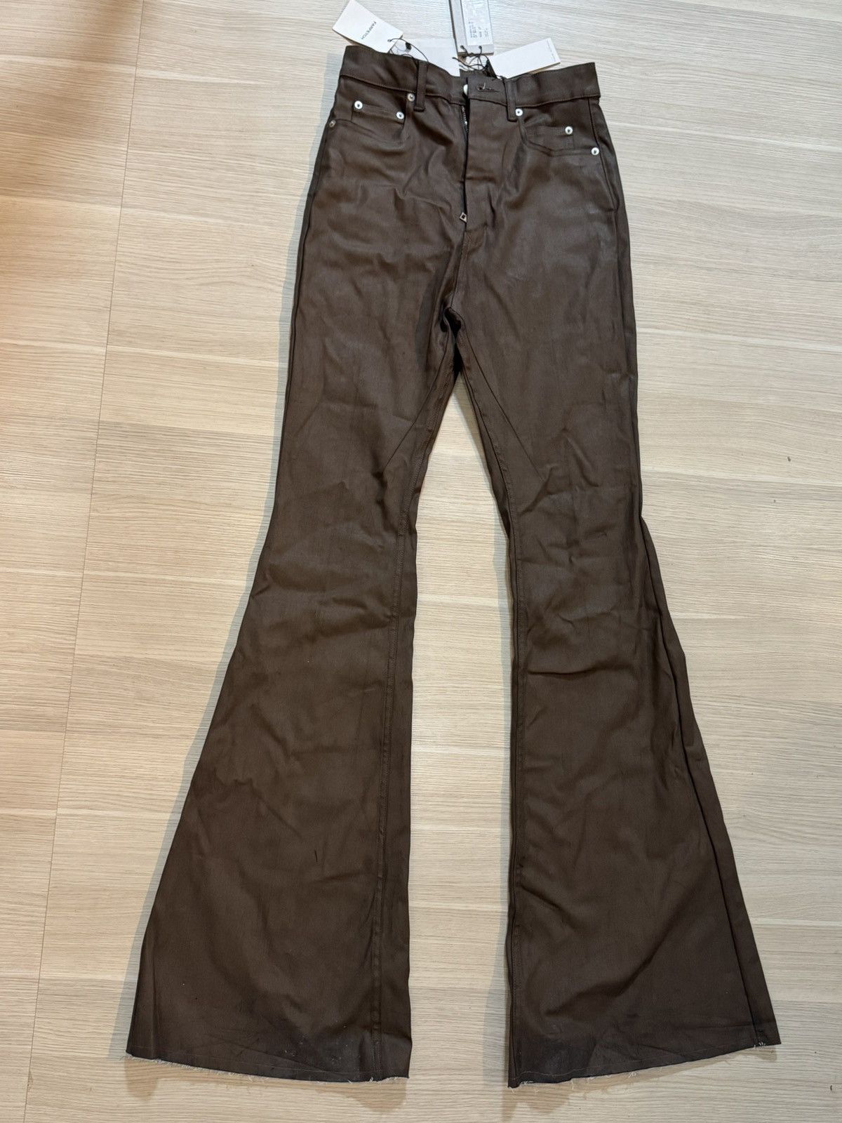Rick Owens Bolan Bootcut Jeans Size 27" / US 4 / IT 40 - 1 Thumbnail