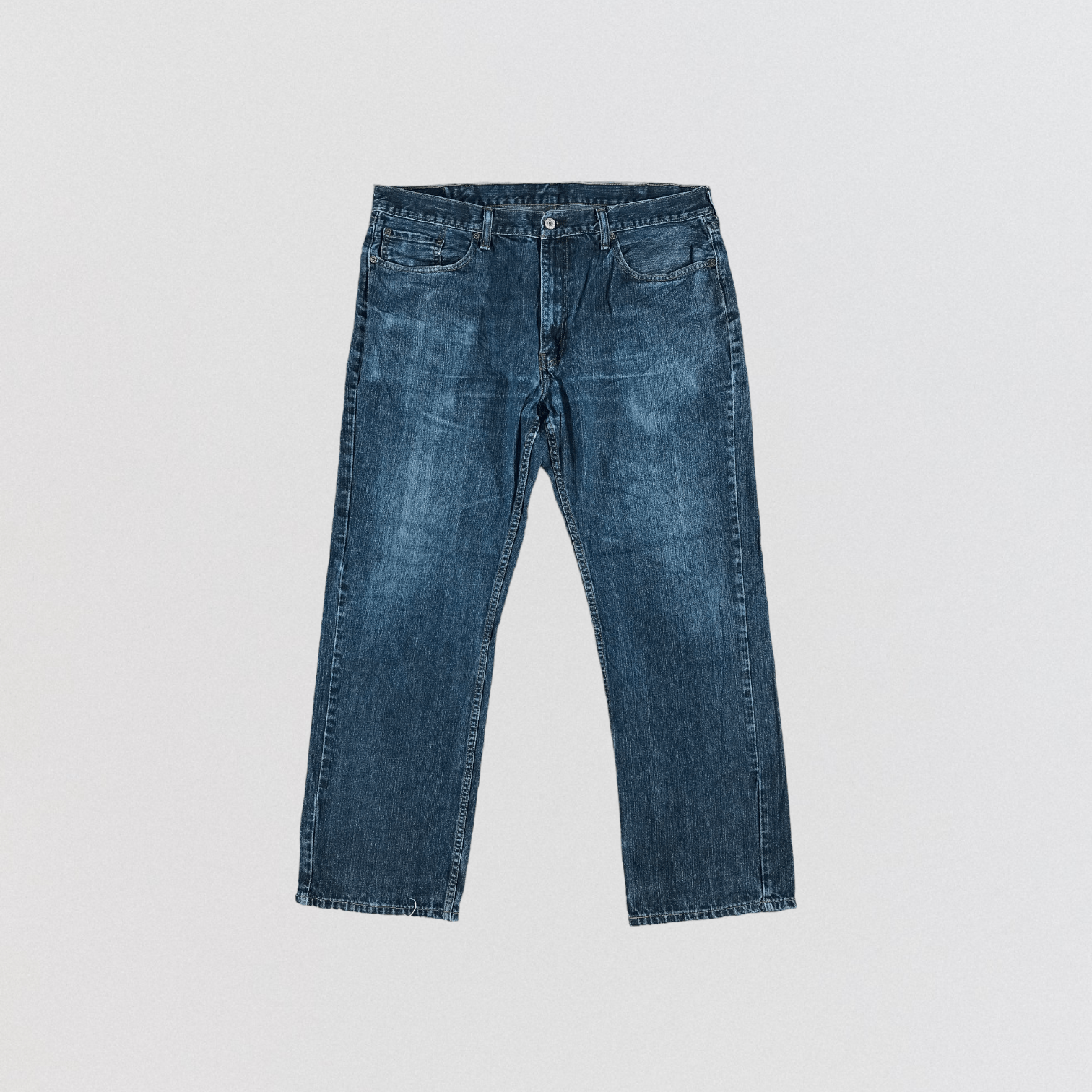 image of Blue Wash Levis 559 Jeans-Jm3001, Men's (Size 41)