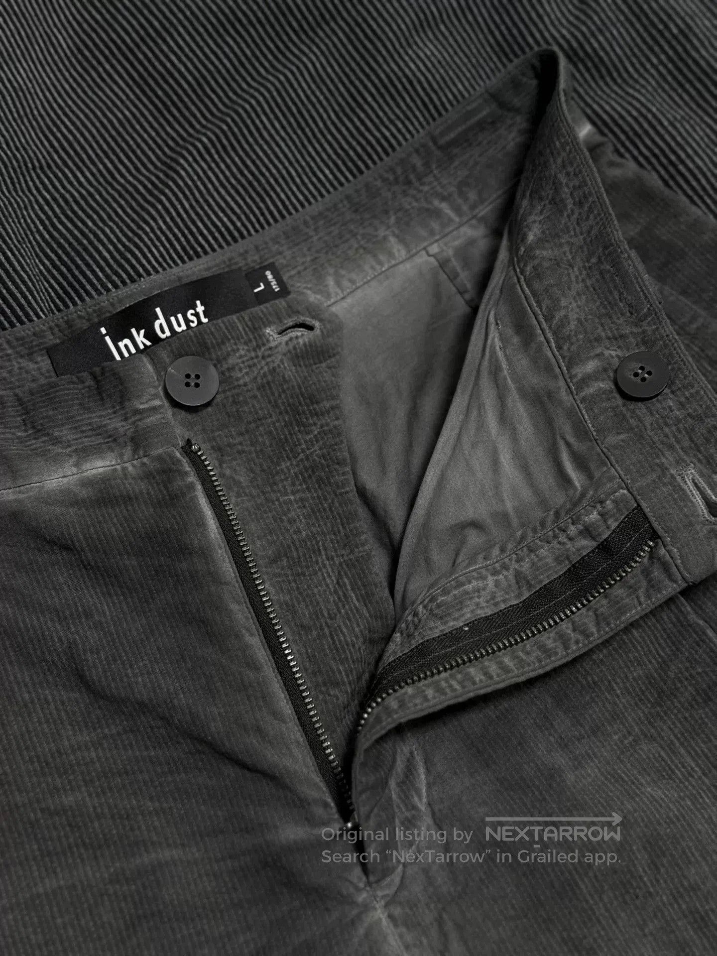 Yohji Yamamoto Ink Dust Japanese Wide-Leg Pants. Size US 30 / EU 46 - 7 Thumbnail
