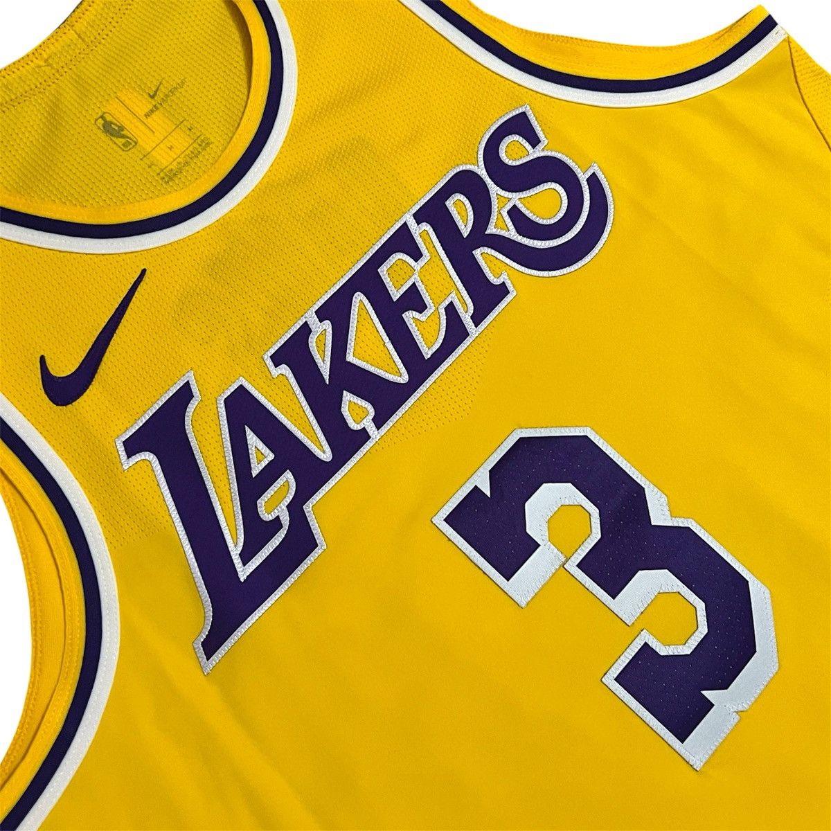 Nike 2020 Authentic Anthony Davis Los Angeles Lakers Jersey Size US M / EU 48-50 / 2 - 4 Thumbnail
