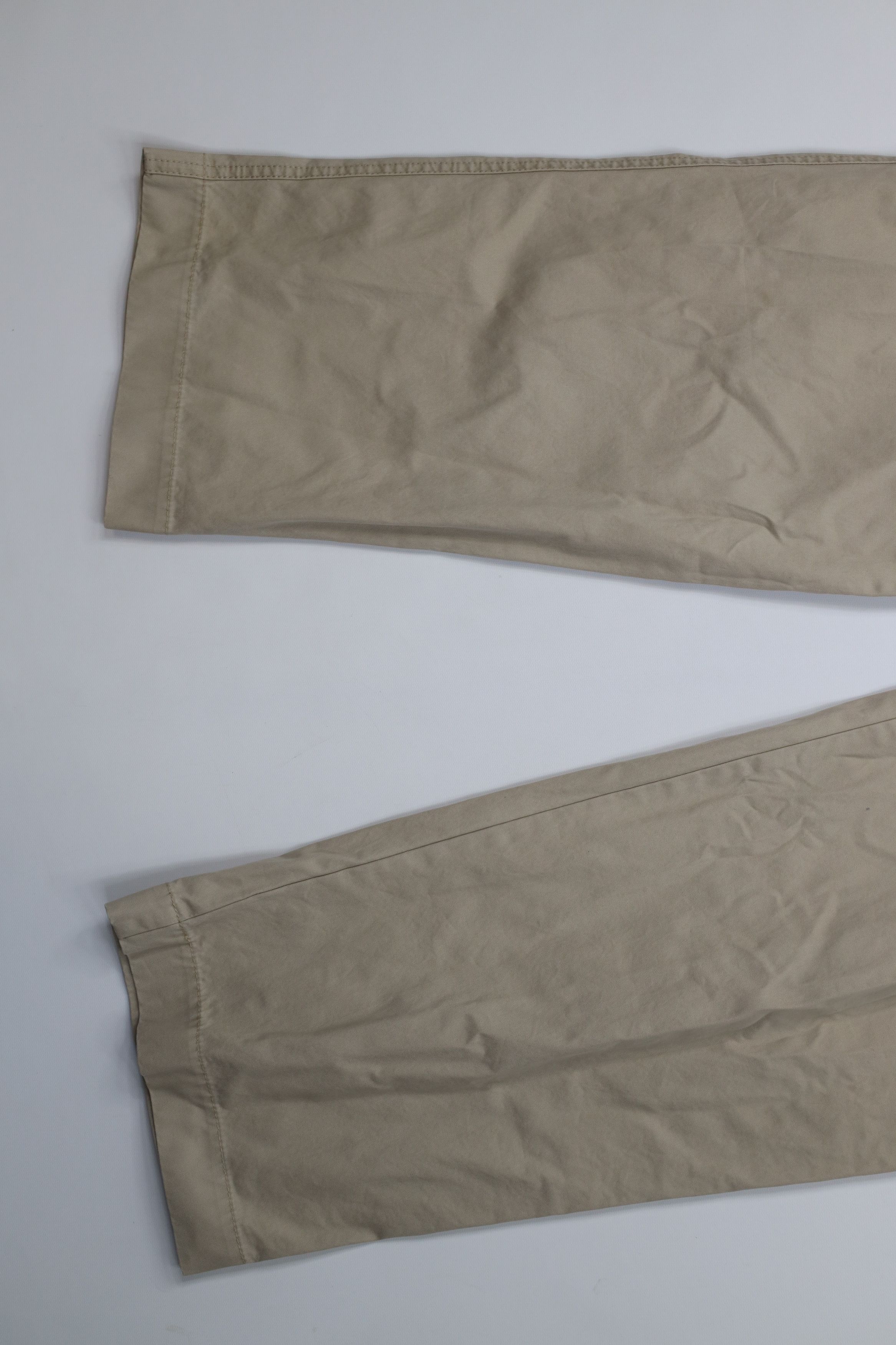 Eddie Bauer Deadstock Vintage Eddie Bauer Pleated Wide Leg Chino Pants Size US 36 / EU 52 - 4 Thumbnail