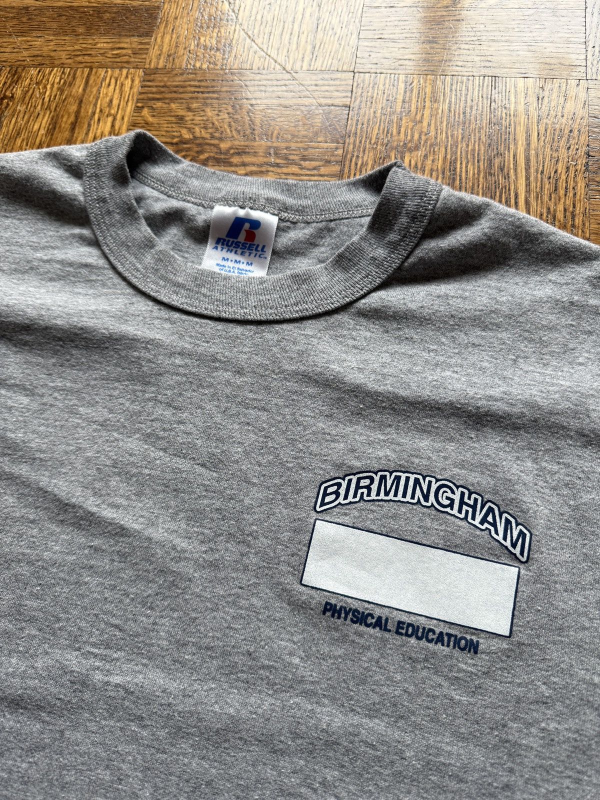 Russell Athletic Vintage Y2K Birmingham Physical Education Graphic Tee Size US M / EU 48-50 / 2 - 4 Thumbnail