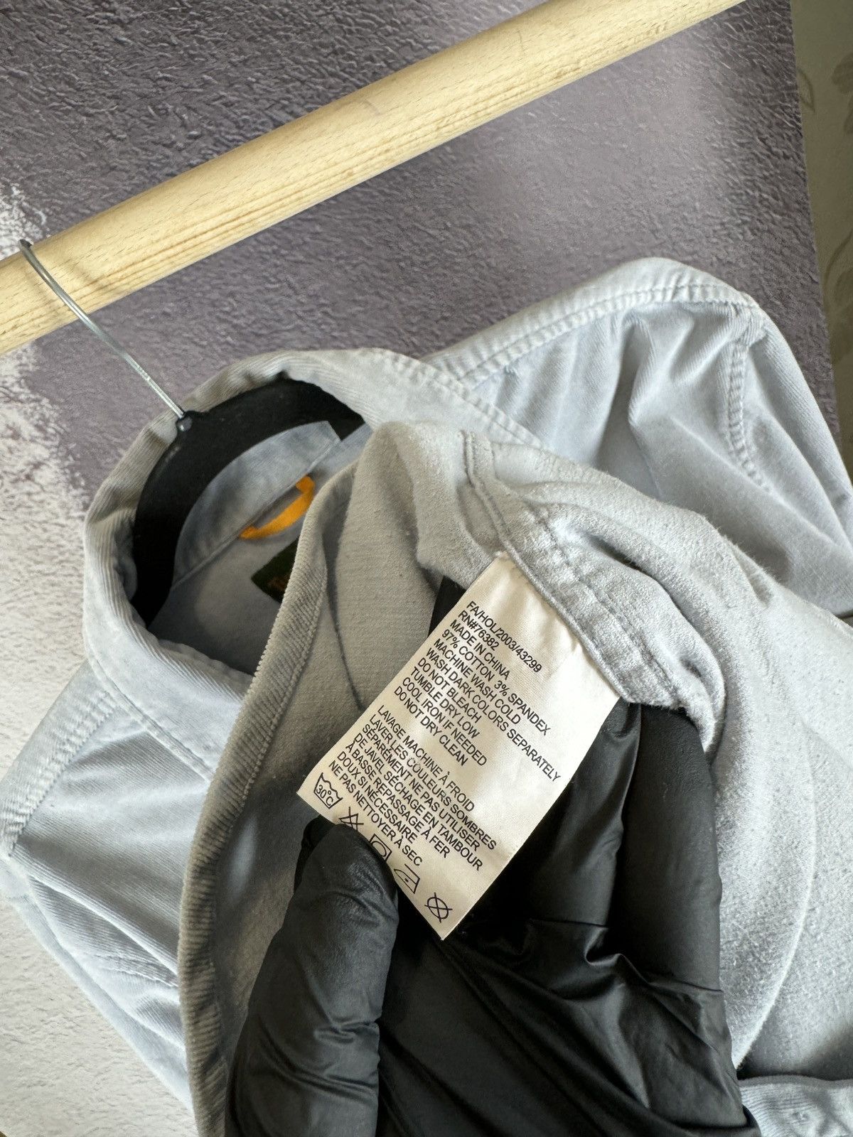Timberland Timberland vintage 90s heavy corduroy blue grey shirt Size US L / EU 52-54 / 3 - 11 Thumbnail