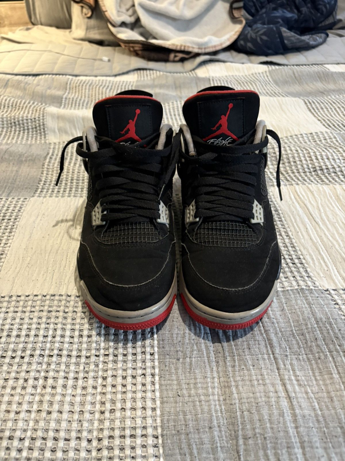 Jordan Brand Air Jordan 4 Bred Size US 10 / EU 43 - 3 Thumbnail