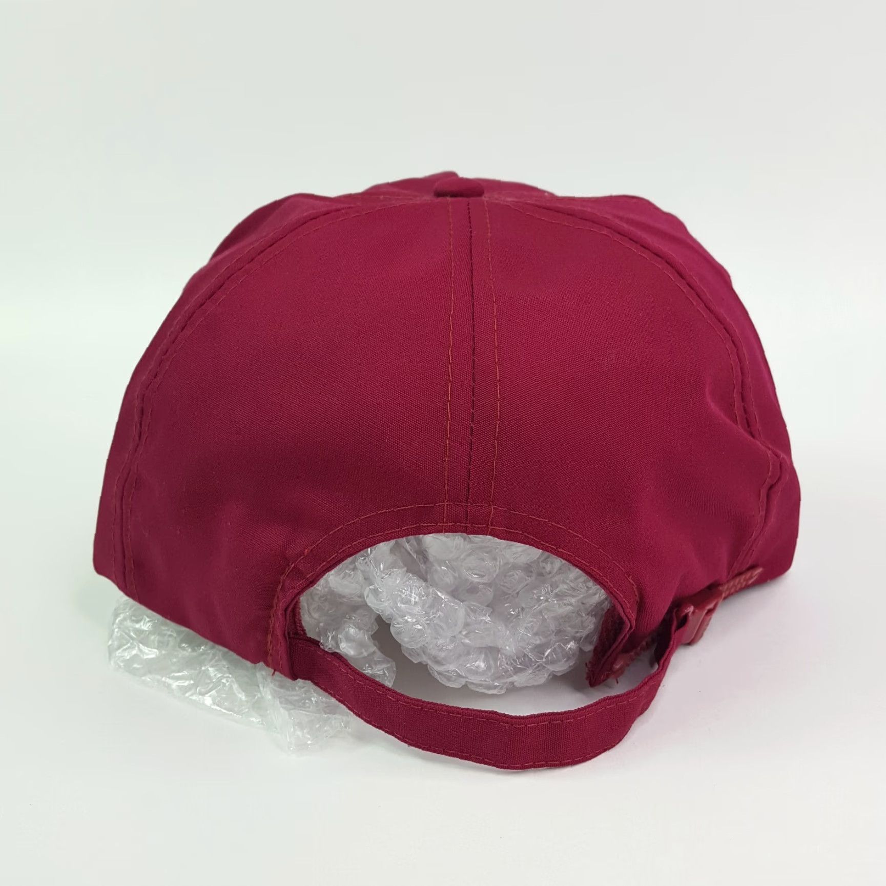 Vintage VINTAGE Otto Trucker Hat Red Adjustable Strap 90s 80s Retro Cap Canvas Nylon Polyester Unisex Mens Hat Size ONE SIZE - 4 Thumbnail