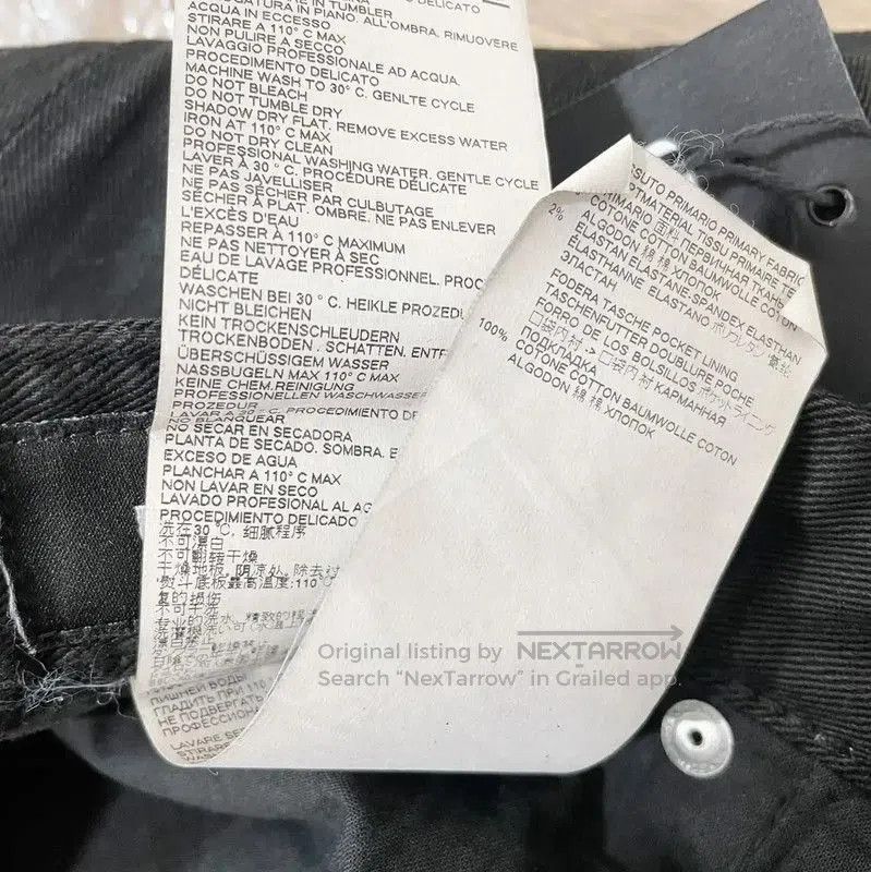 Dsquared2 DSQUARED2 Black Denim Casual Pants for Men . Size US 44 / EU 60 - 4 Thumbnail